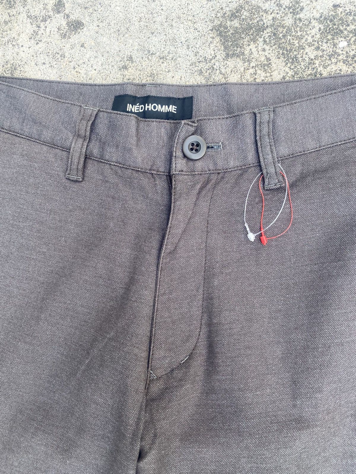 Designer × Japanese Brand × Yohji Yamamoto Ined Yohji Yamamoto Straight Cut Casual Pants Size US 30 / EU 46 - 5 Thumbnail