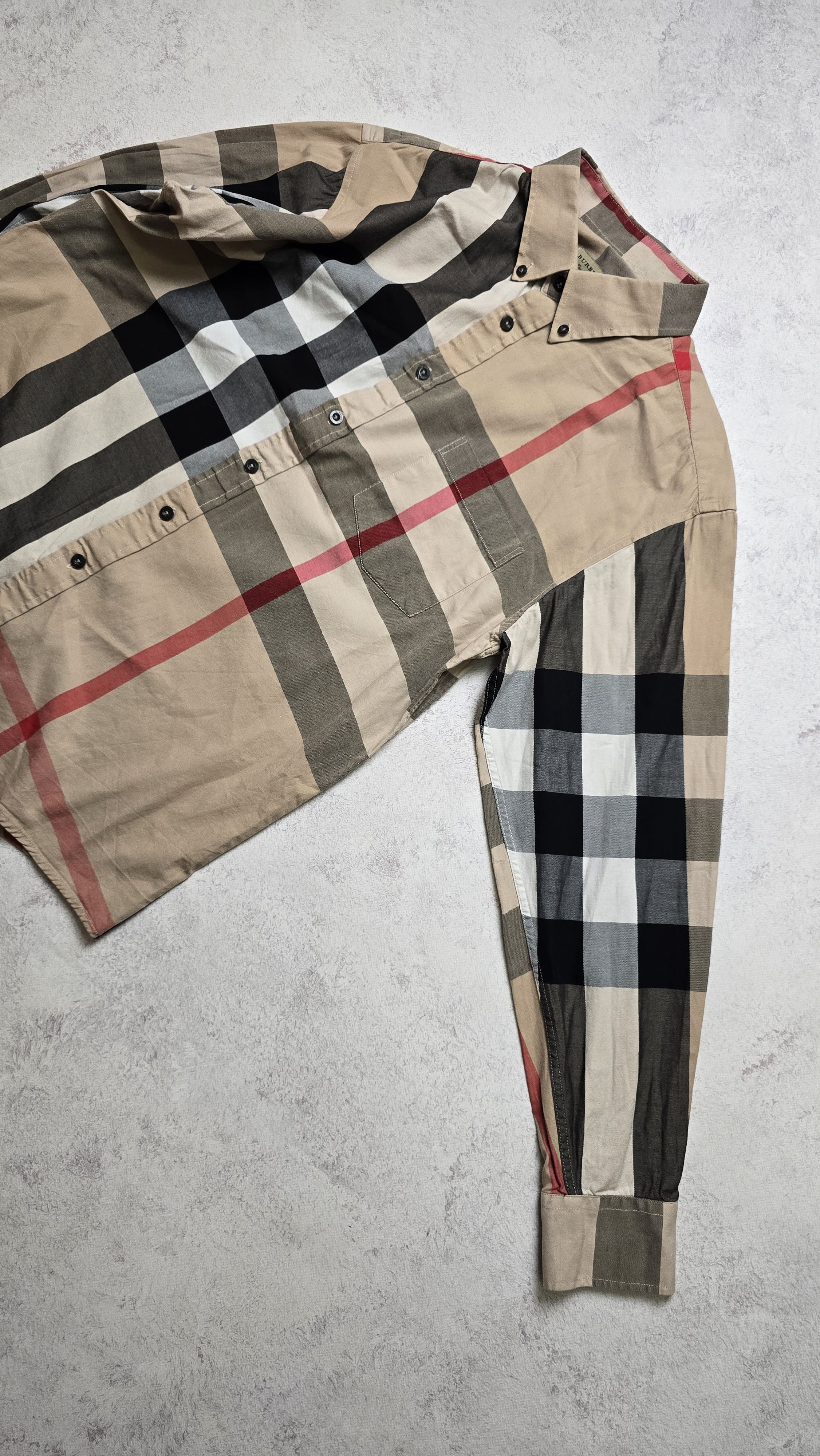 Burberry Burberry Nova Check Shirt Button Down Designer Luxury Size US XL / EU 56 / 4 - 9 Thumbnail
