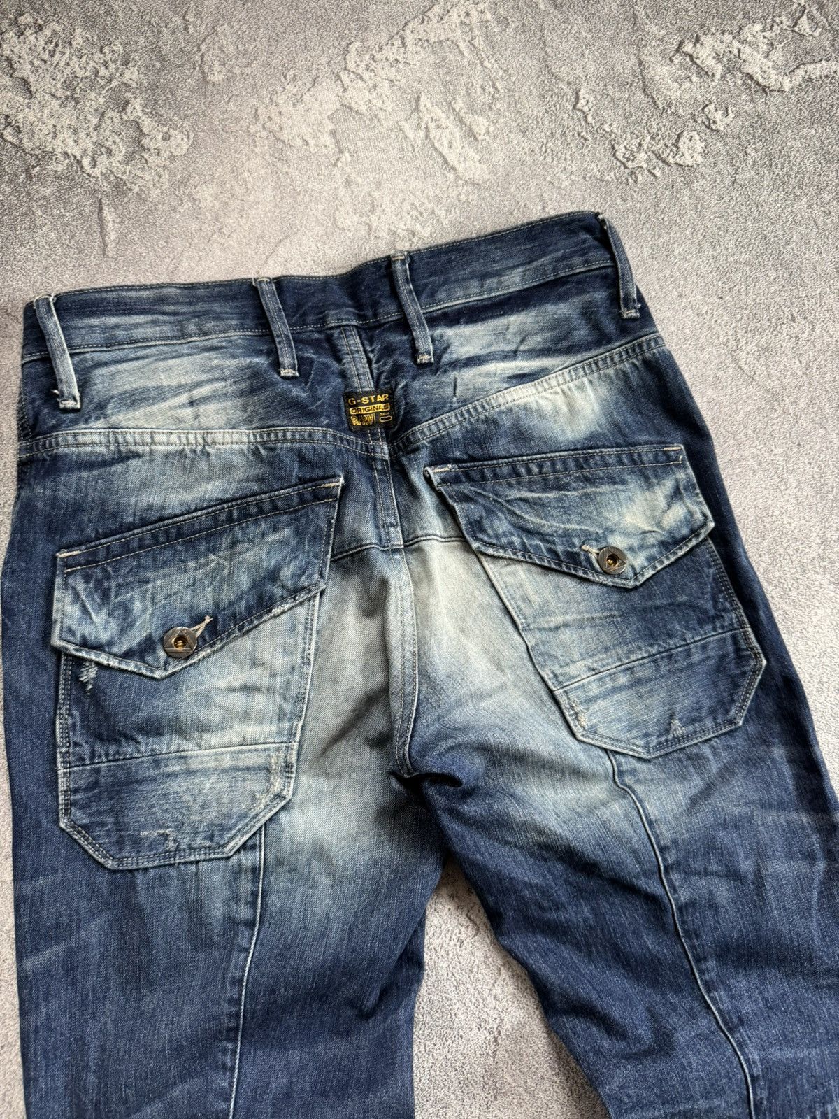 G-Star G star raw 30/30 skiff cargo 3D tapered denim pant trouser Size US 30 / EU 46 - 17 Thumbnail