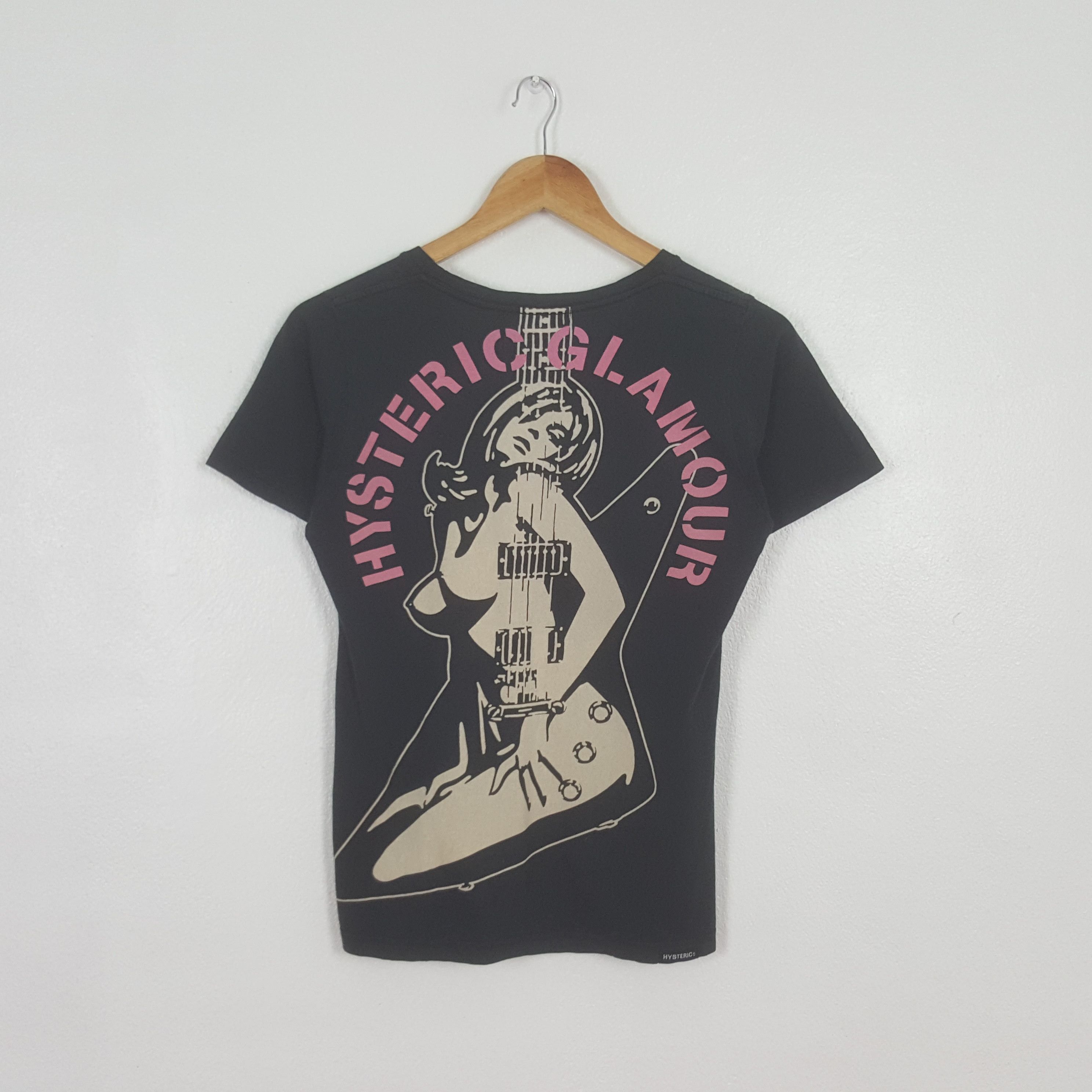 Hysteric Glamour Vintage Hysteric Glamour Japanese Guitar Tshirt C319N79 Size S / US 4 / IT 40 - 1 Thumbnail