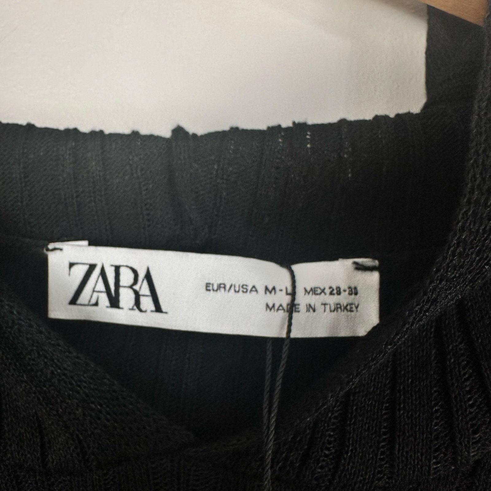 Zara NWT Zara Hooded Sleeveless Sheer Black Side Slit Dress M-L Size L / US 10 / IT 46 - 15 Thumbnail