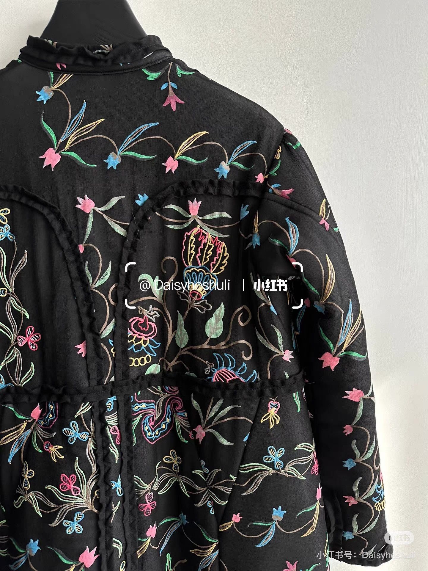 Comme des Garcons Comme des Garçons CDG Tao Embroidered Padded Coat Ｑ24 Size S / US 4 / IT 40 - 4 Thumbnail