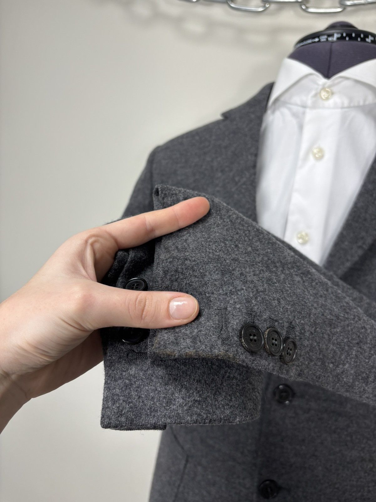 Neil Barrett Neil Barrett NWT Men’s 2-Buttons Wool Blend Blazer Jacket Size US S / EU 44-46 / 1 - 8 Thumbnail