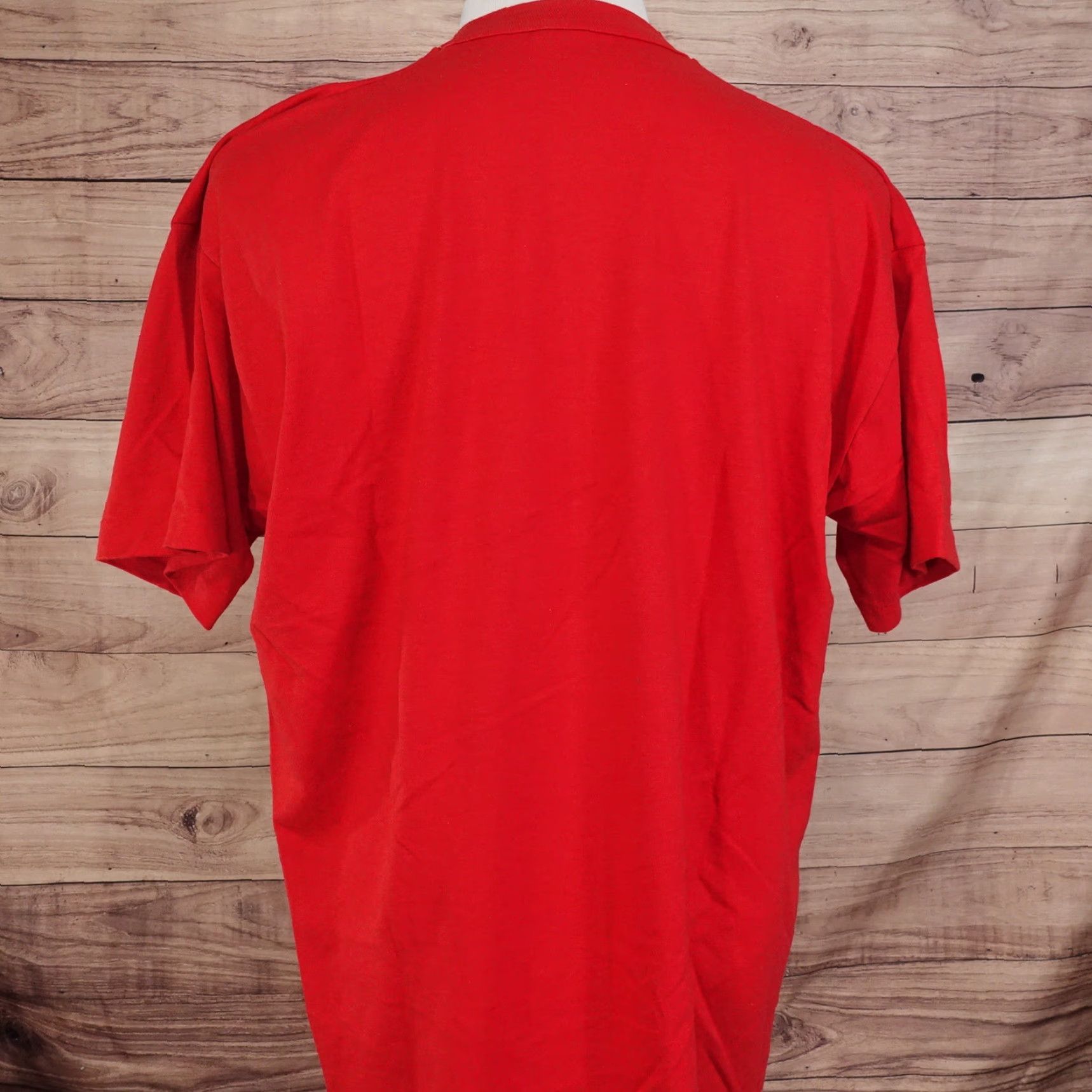 Fruit Of The Loom VINTAGE Fruit of the Loom ST LOUIS VA CENTER VETERAN T-SHIRT 1995 90s RED XL UNISEX Size US XL / EU 56 / 4 - 4 Thumbnail