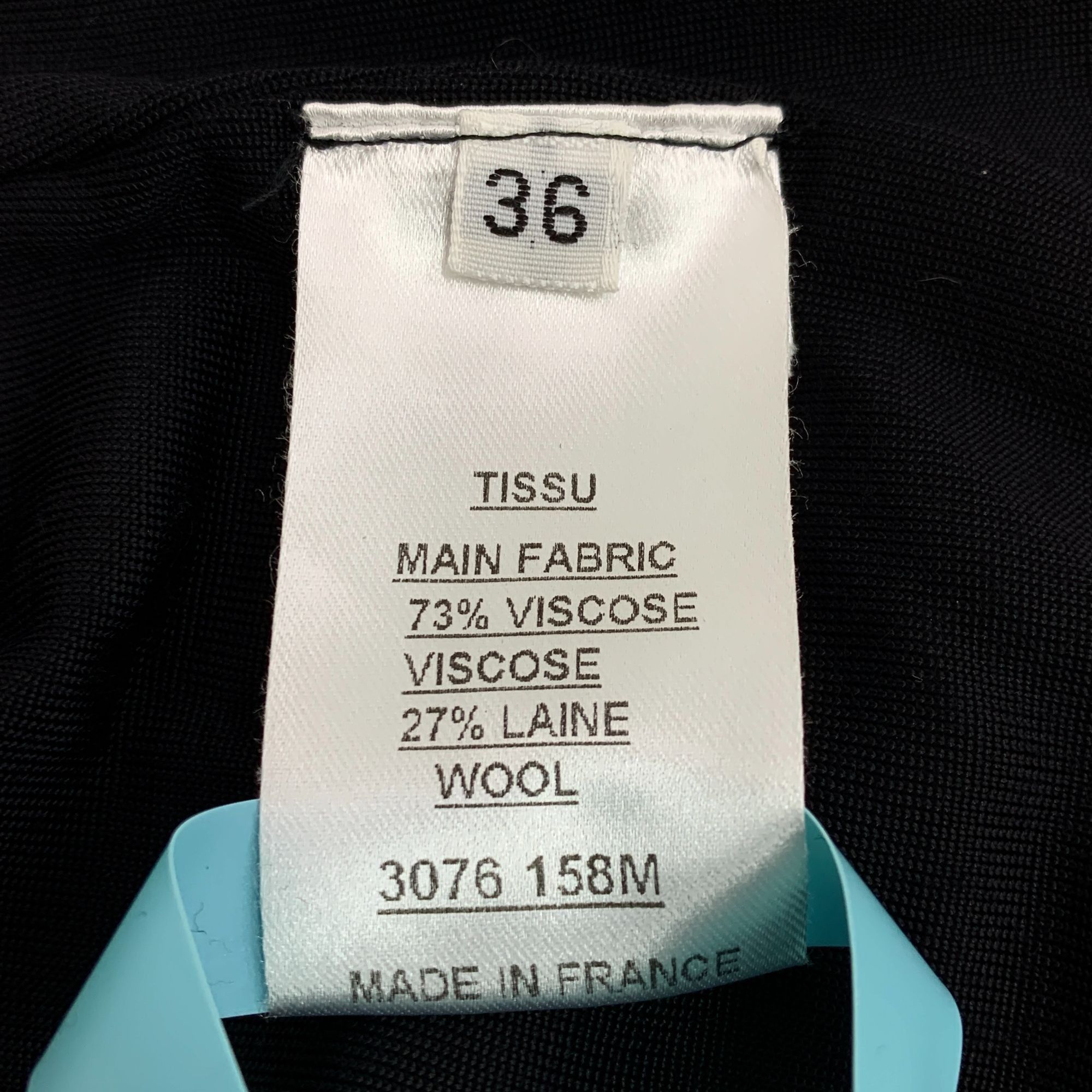 Balmain Balmain Black Off-The-Shoulder Irregular Dress Size 36 XS Wo Size XS / US 0-2 / IT 36-38 - 3 Thumbnail