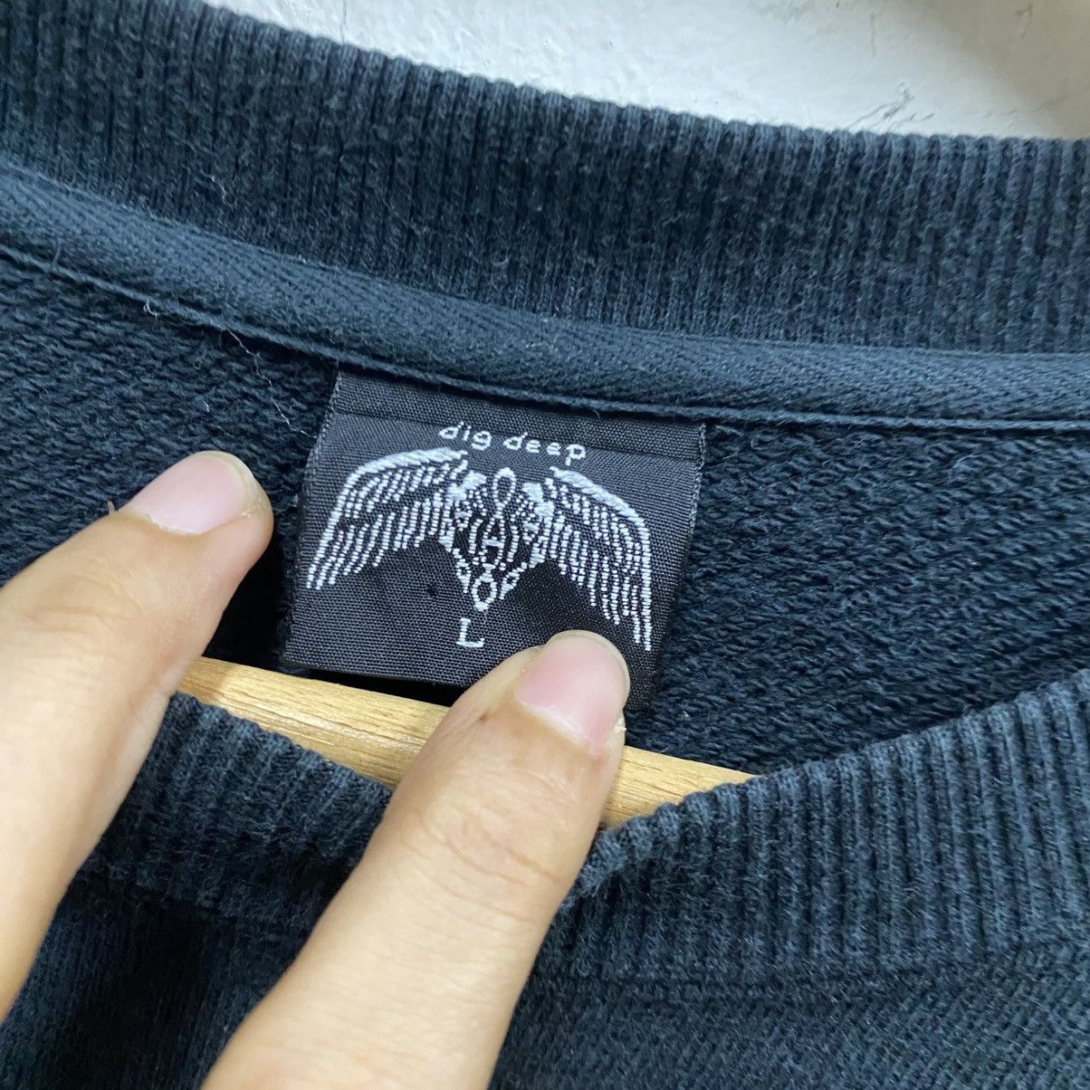 Japanese Brand Dig Deep Japanese Brand Dragon Cross Sweatshirts Size US L / EU 52-54 / 3 - 8 Thumbnail