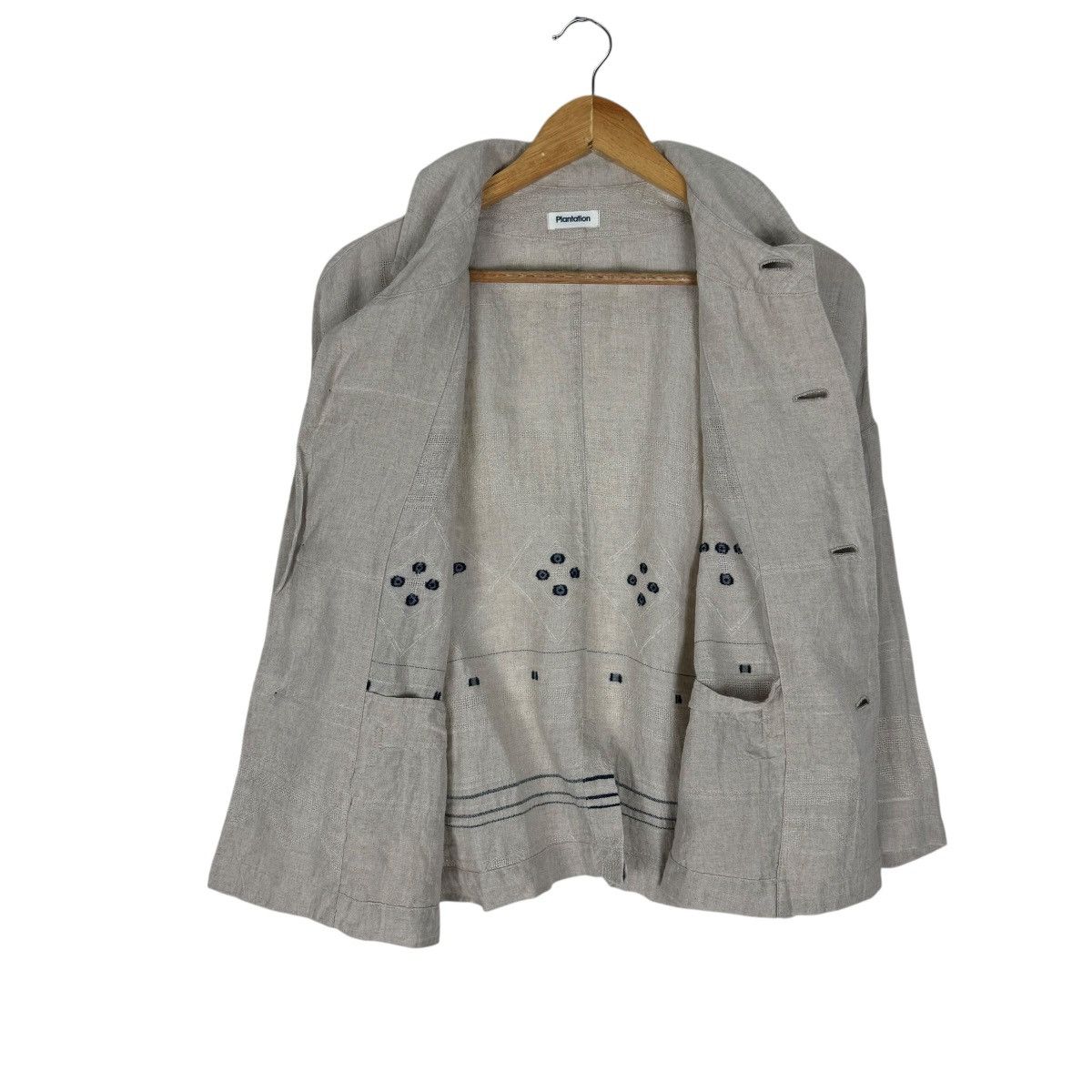 ☀️90s PLANTATION ISSEY MIYAKE HEMP JACKET