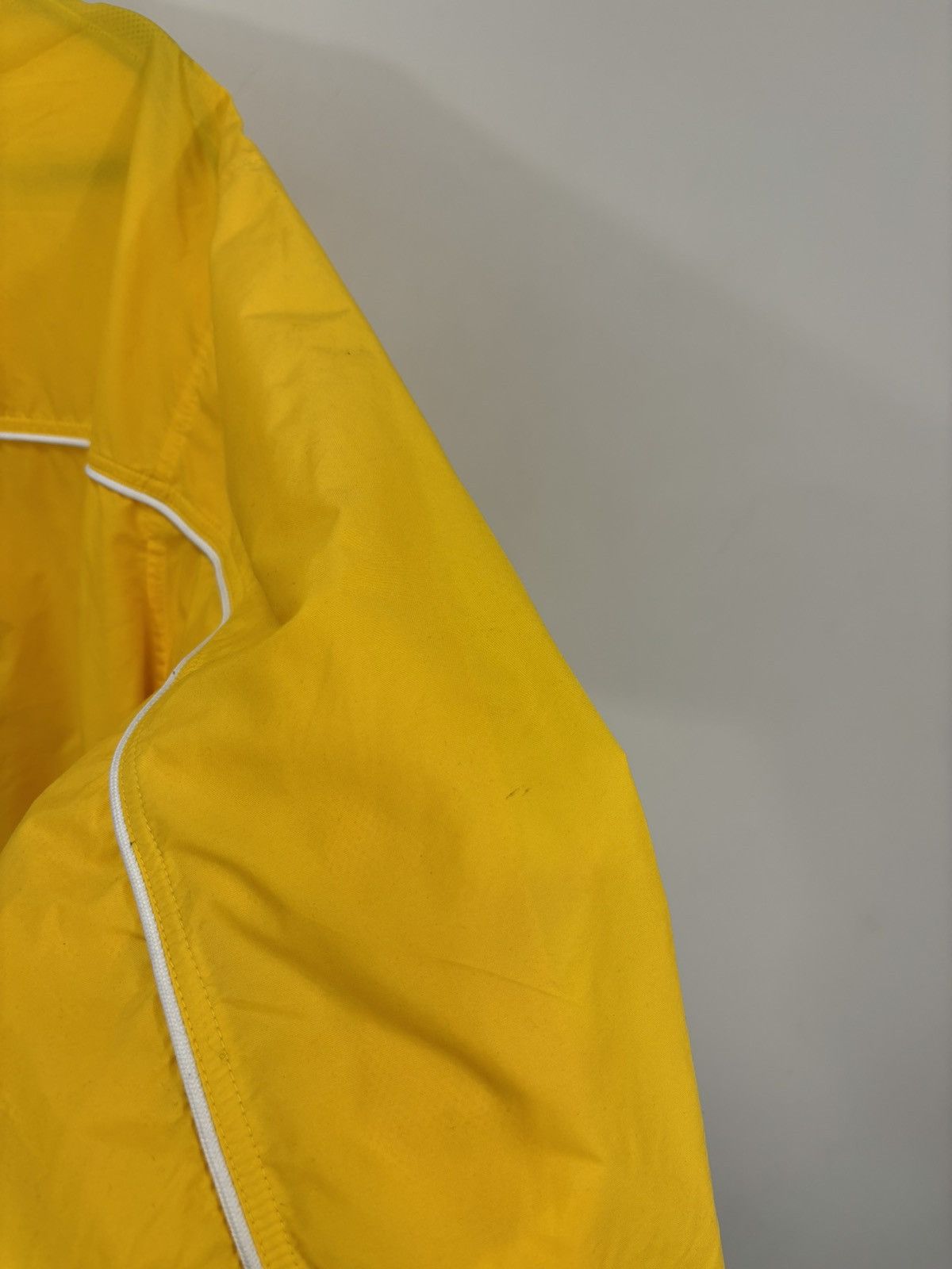 Nike Vintage Nike Y2K Retro Hype Yellow Swoosh Nylon Track Jacket Size US M / EU 48-50 / 2 - 14 Thumbnail