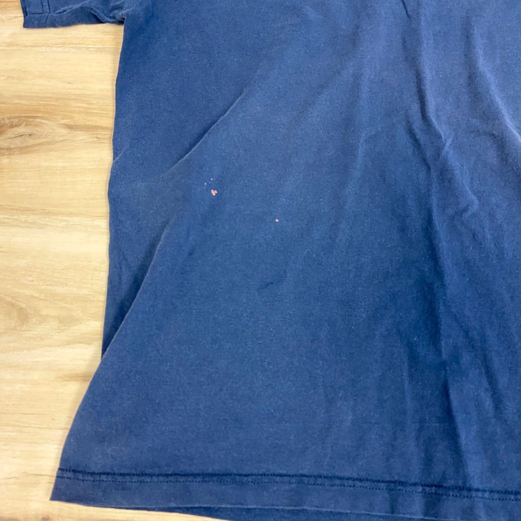 Nike Nike Shirt Mens L Navy Blue Tee Embroidered Swoosh Athletic Dept Size US L / EU 52-54 / 3 - 6 Thumbnail