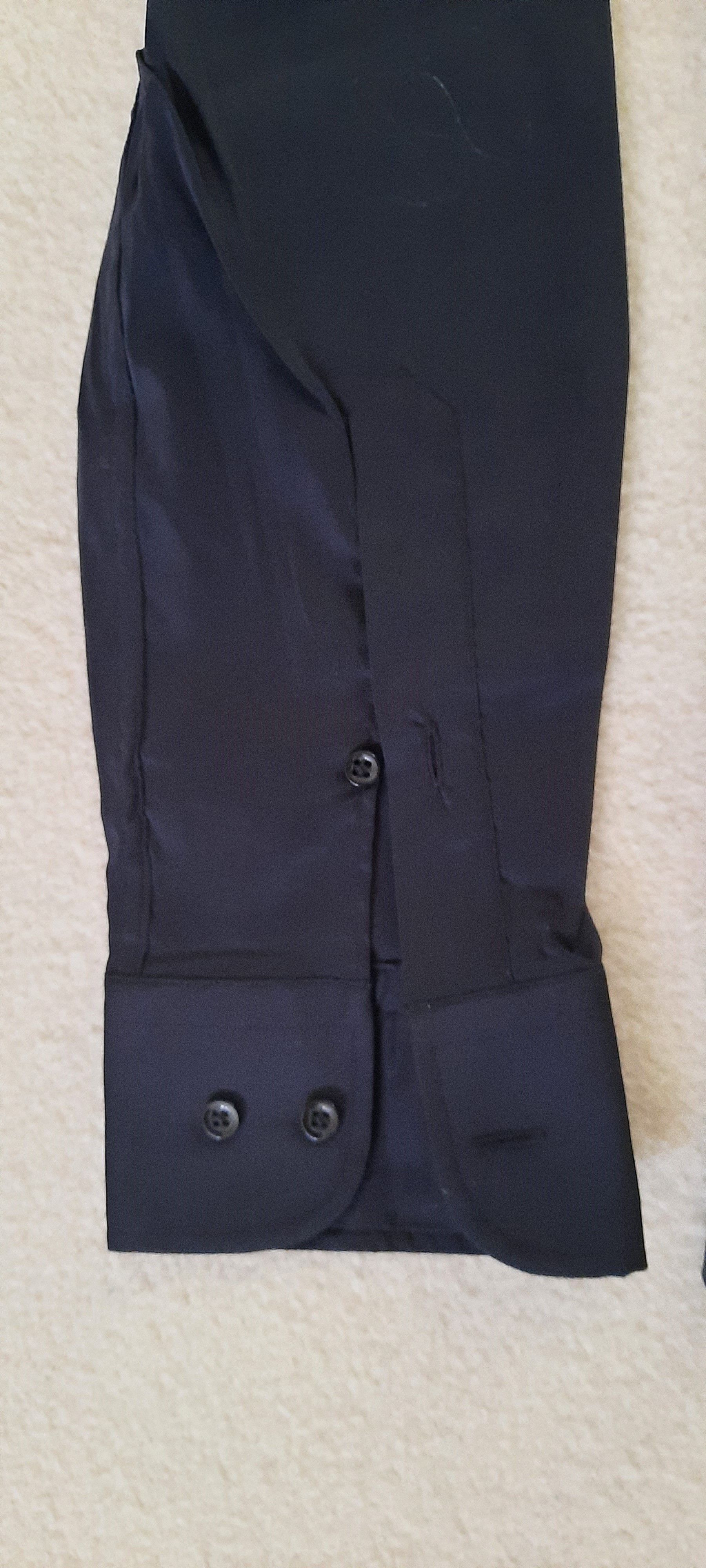 Pal Zileri Lab PAL ZILERI Long Sleeve Shirt, Black, Size 16/41 Size US L / EU 52-54 / 3 - 5 Thumbnail