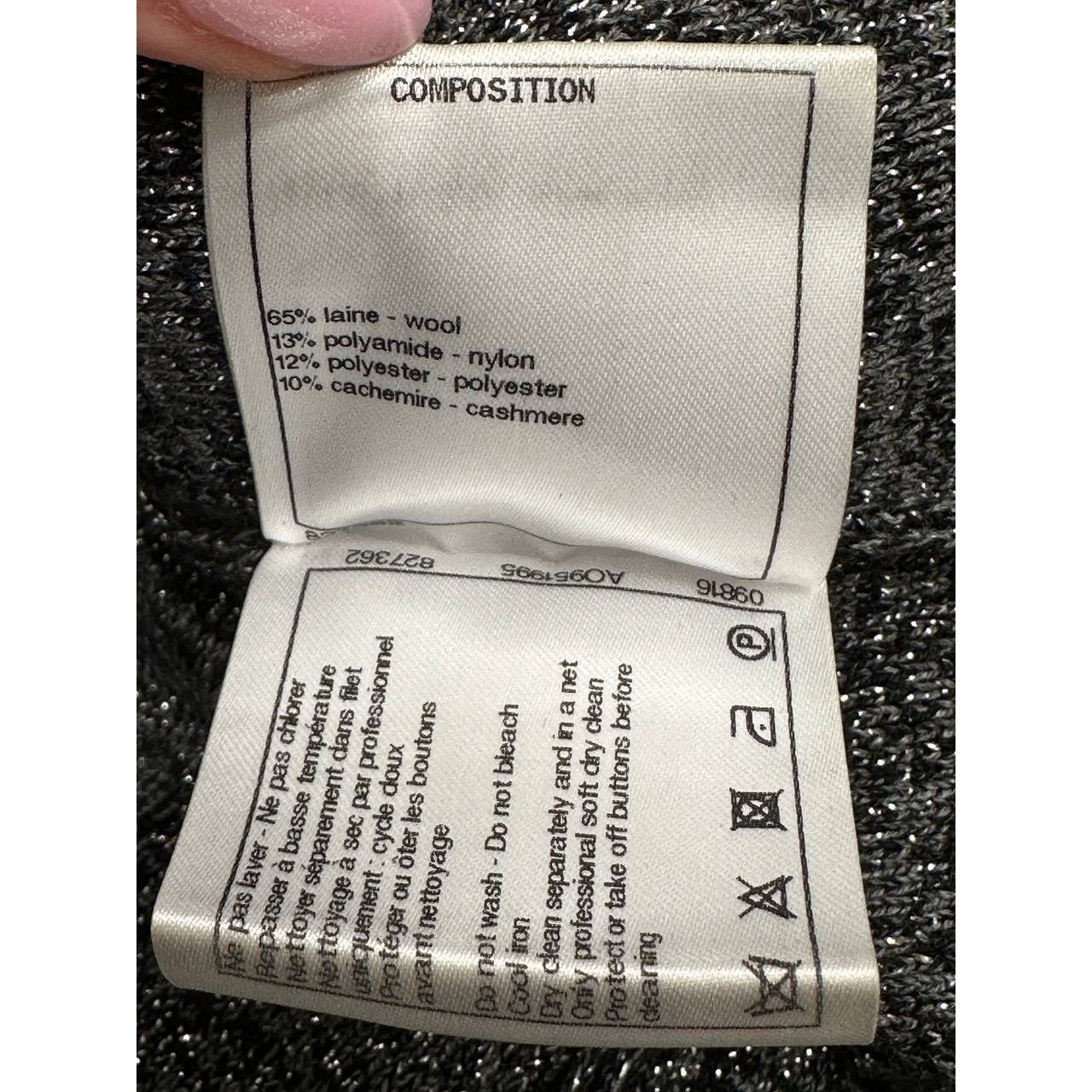 Chanel Chanel Pre-Fall 2017 Grey Wool Cashmere Shift Dress Sz.38 Size S / US 4 / IT 40 - 3 Thumbnail