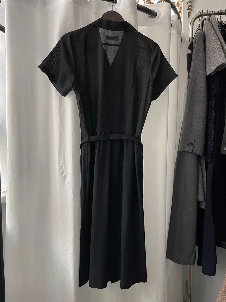 Comme des Garcons Comme Des Garcons Medieval Women's Black Belted Dress Shor Size M / US 6-8 / IT 42-44 - 2 Thumbnail