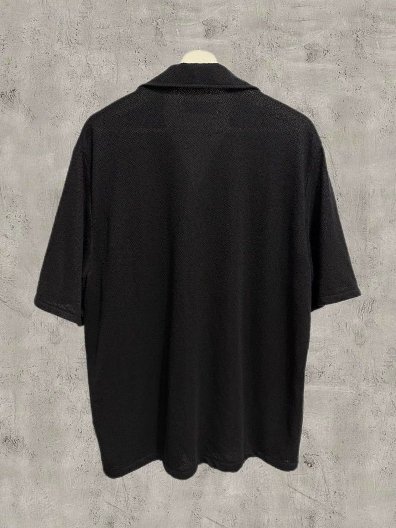 Our Legacy Our Legacy size46 Black towel fabric short-sleeved shirt Size US S / EU 44-46 / 1 - 4 Thumbnail