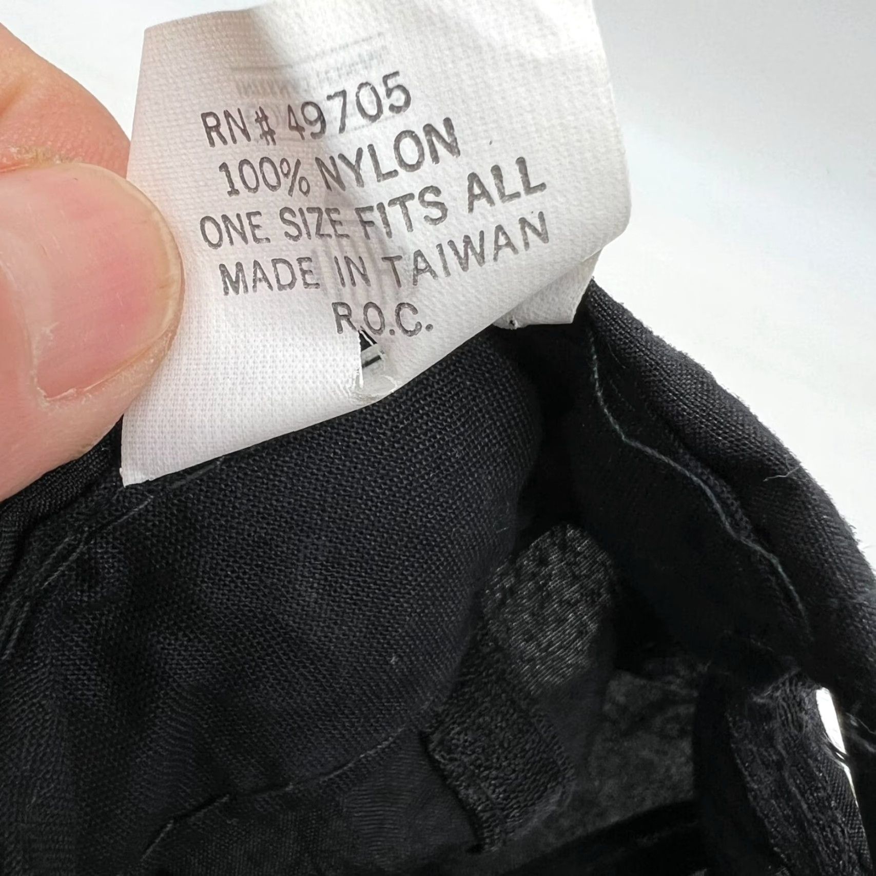 Vintage Magnatude Hat Snapback Trucker Cap One Size Black Nylon Size ONE SIZE - 7 Thumbnail