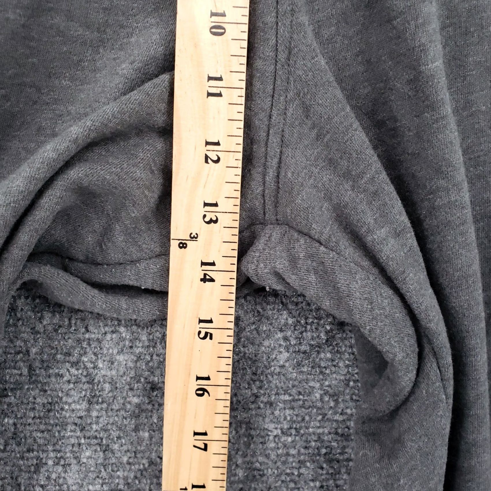 Tek Gear Tek Gear Sweatpants Women 2X Plus Gray Ultrasoft Fleece Straight Hi Rise Pull On Size 40" / US 18 - 6 Thumbnail