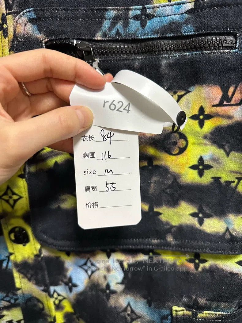 Louis Vuitton Louis Vuitton Colorful laser presbyopic denim shirt Size US M / EU 48-50 / 2 - 5 Thumbnail