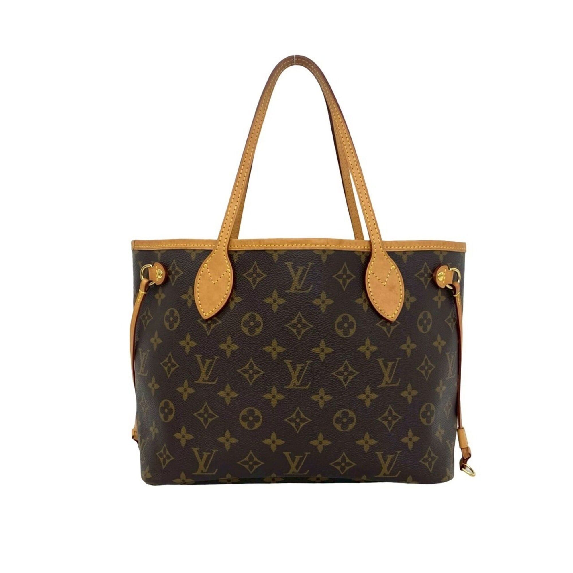 Louis Vuitton LOUIS VUITTON Neverfull PM Monogram Logo Pattern Leather Tote Bag Handbag Brown 19519 Size ONE SIZE - 1 Thumbnail