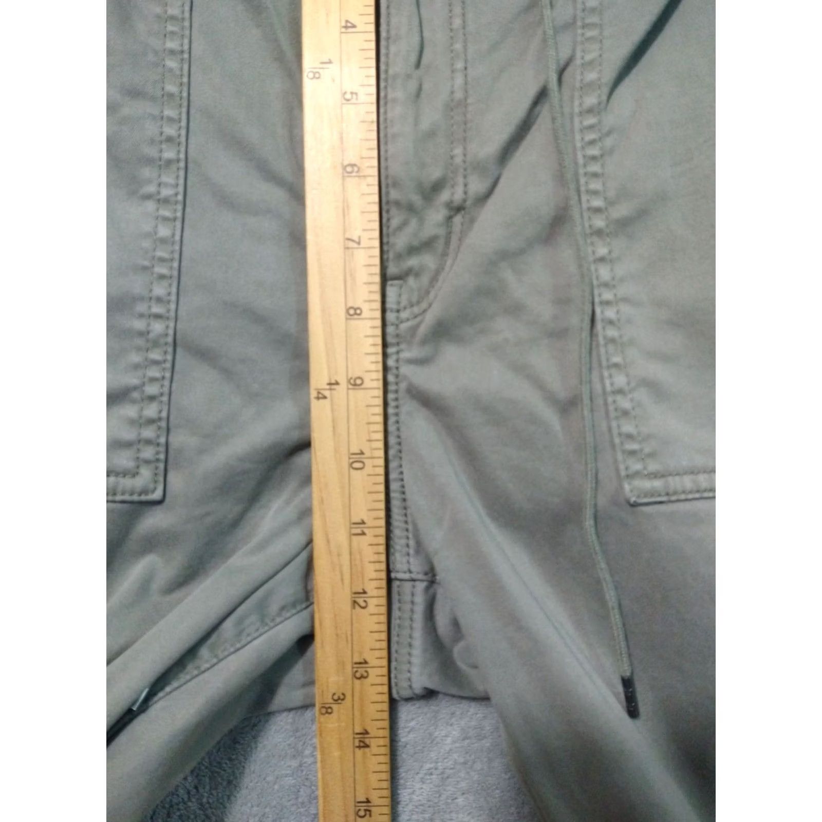 American Eagle Outfitters American Eagle Outfitters Pants Womens 14 Green Super Stretch Joggers Casual Outdoor Regular Slim Tapered Rise High 27.5 In Inseam 27.5 in Boys? Size 36" / US 14 / IT 50 - 4 Thumbnail