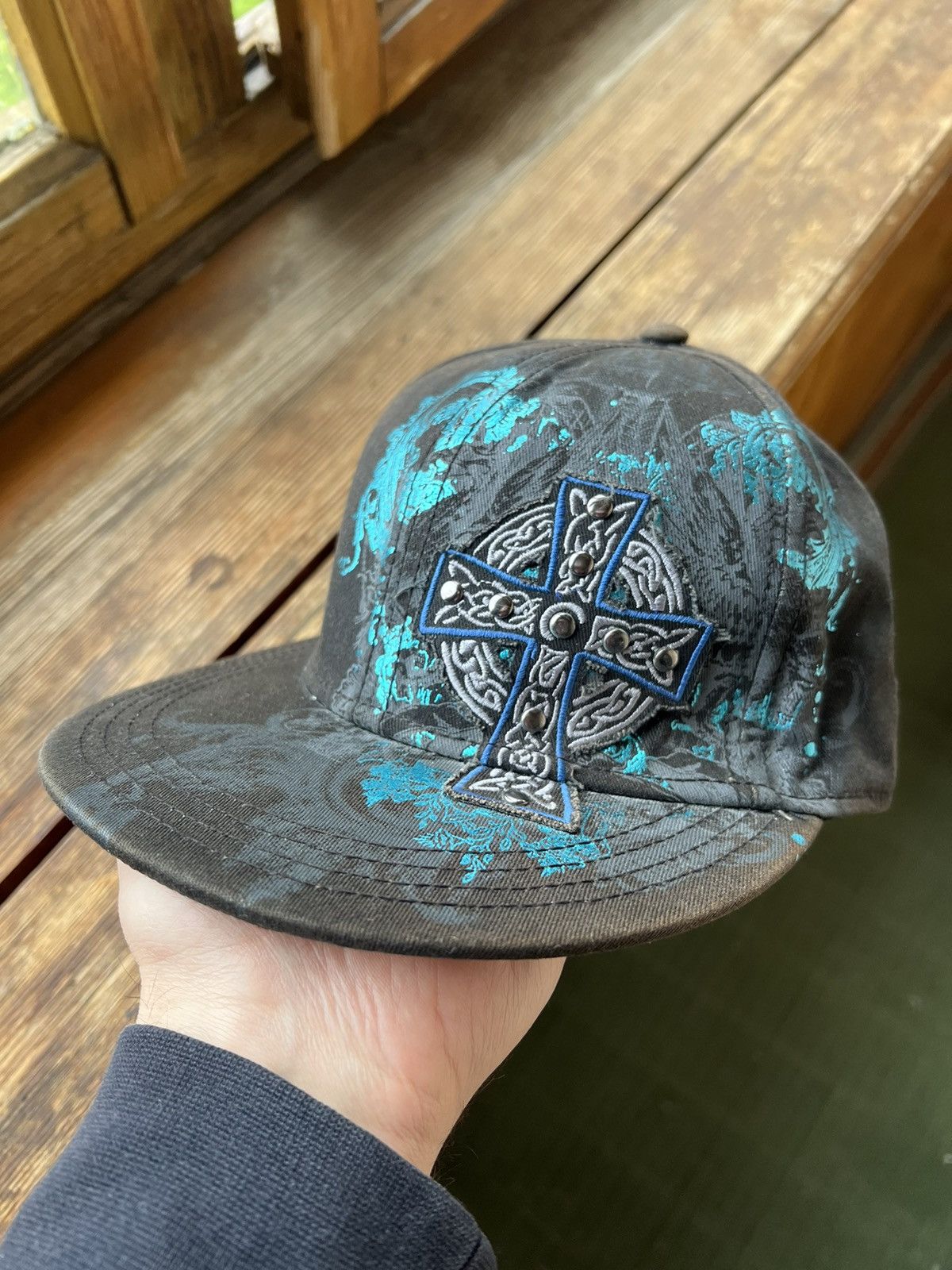 Affliction Rare MMA Elite Tapout Wings Cross Cap Y2K Affliction Style Size ONE SIZE - 1 Thumbnail