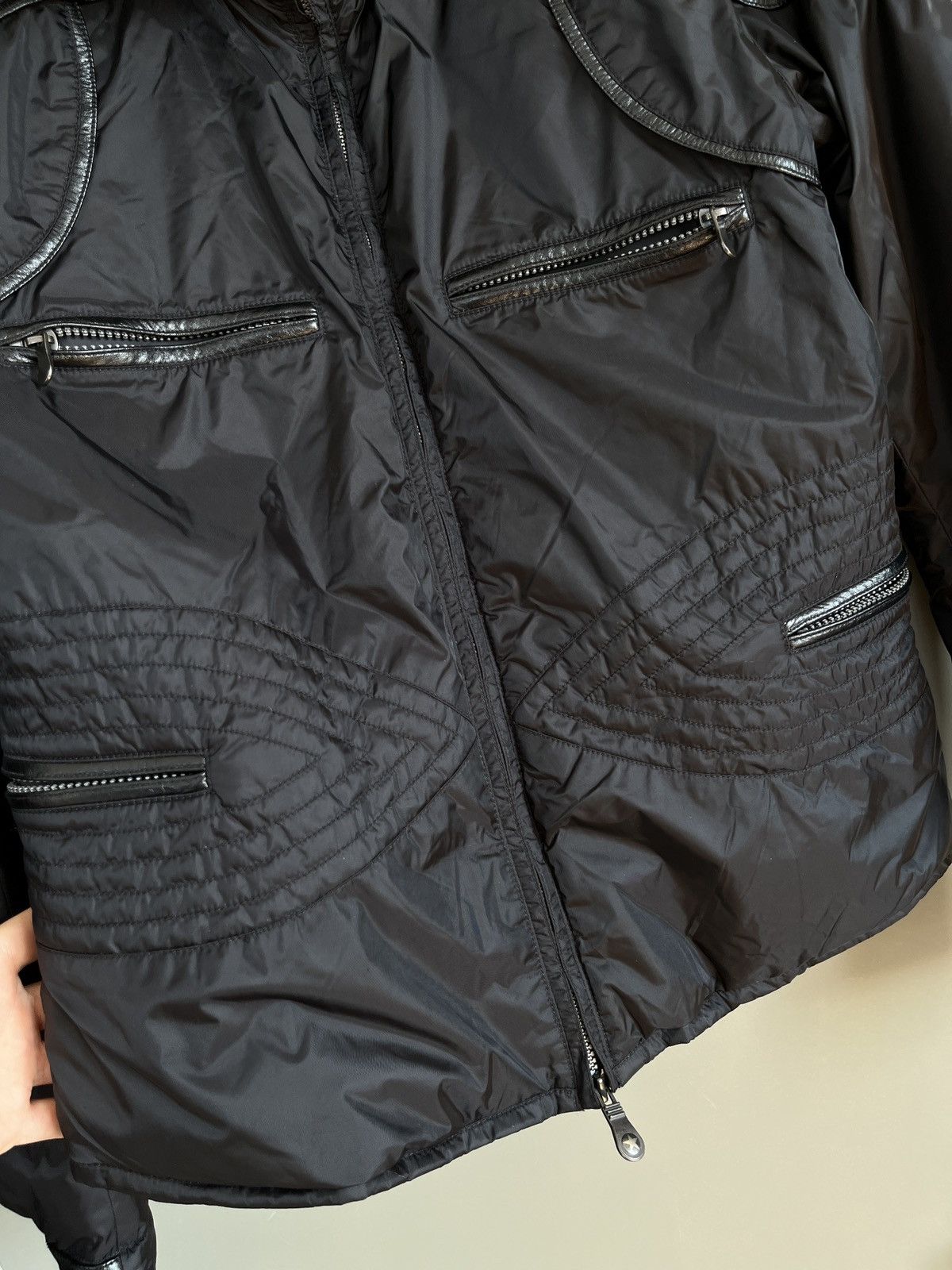 If Six Was Nine × JET SET JET SET Y2K Opium Style Bomber Jacket with Fur Size XS / US 0-2 / IT 36-38 - 10 Thumbnail