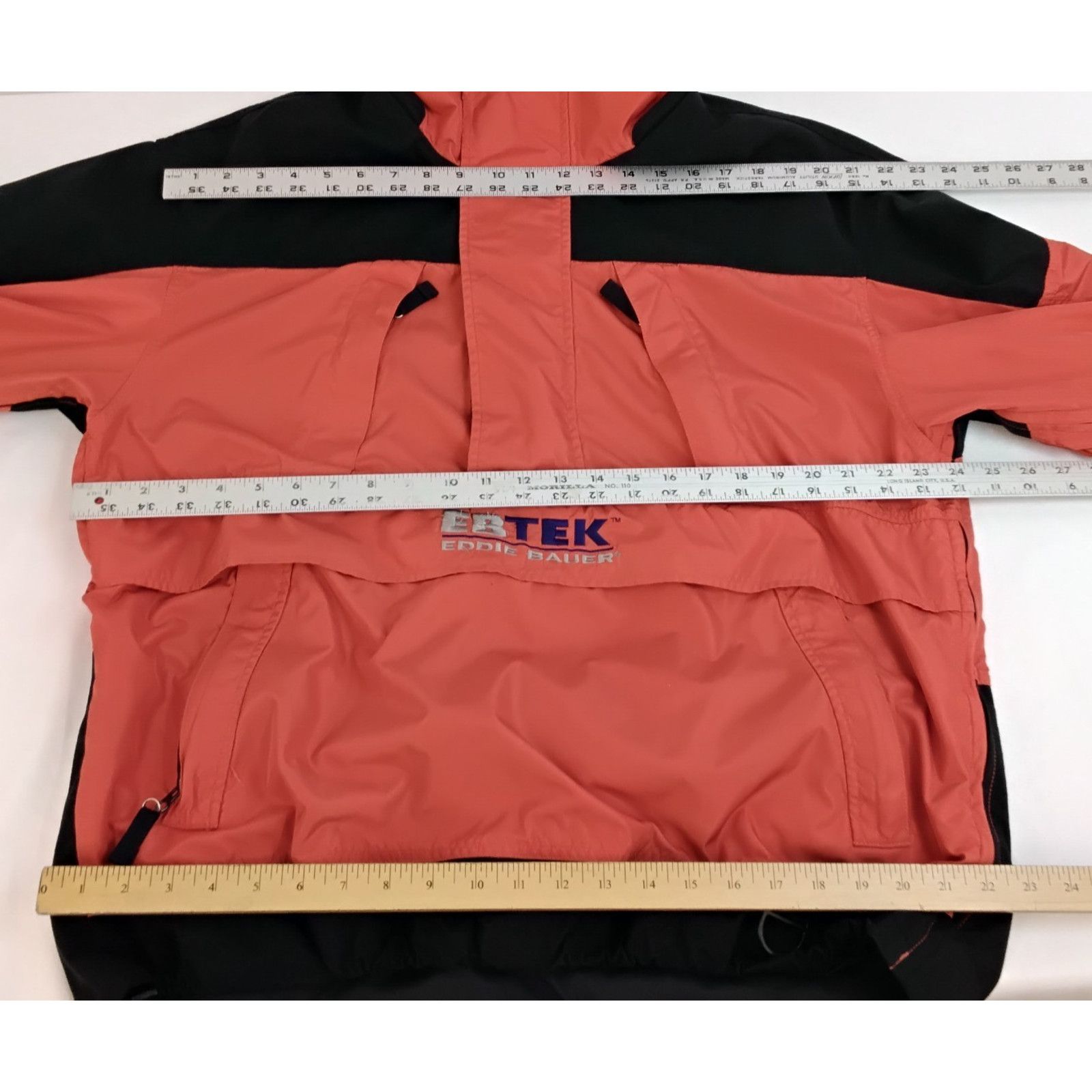 Eddie Bauer Eddie Bauer EBTEK Anorak Jacket Men's M Red/Black Vintage Size US M / EU 48-50 / 2 - 8 Thumbnail