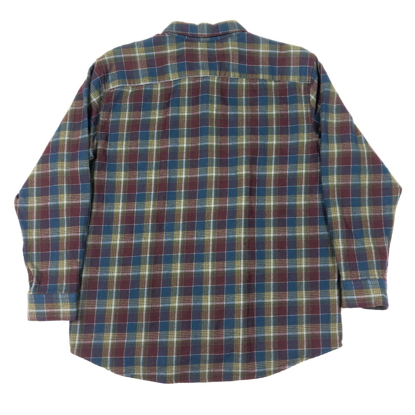 Pendleton × Vintage Pendleton Wool Plaid Flannel Button Up Shirt Size XL Purple Size US XL / EU 56 / 4 - 4 Thumbnail