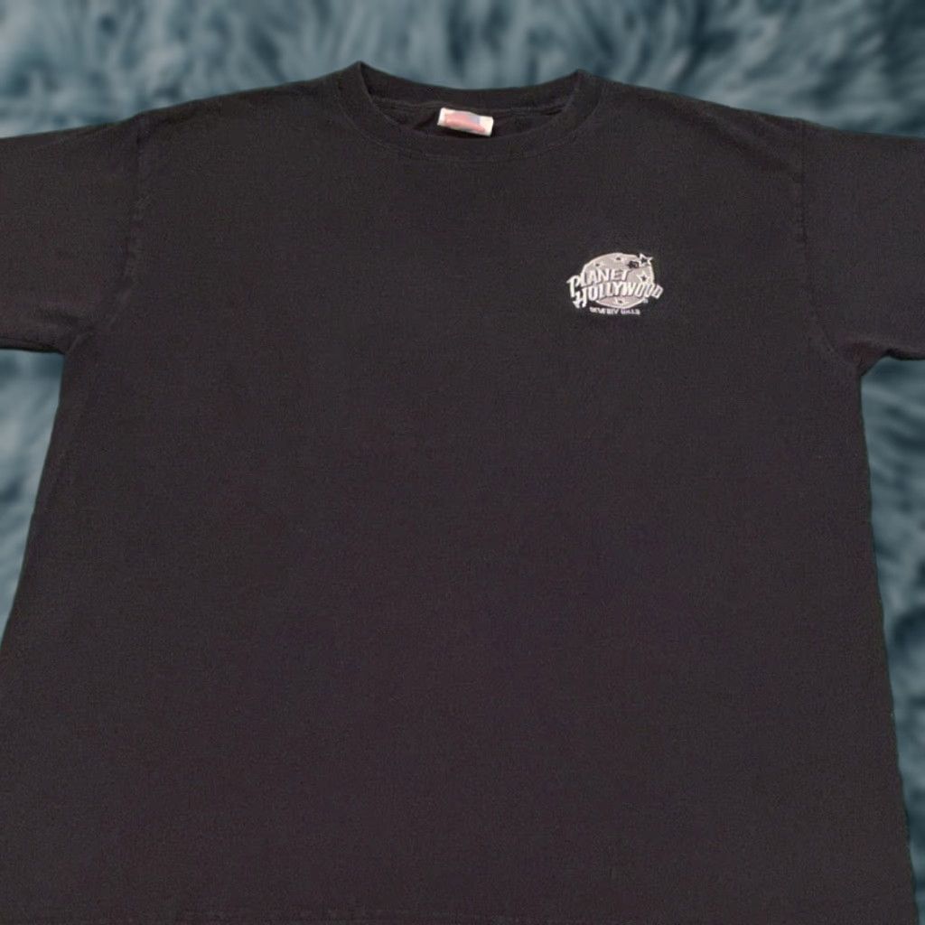 Planet Hollywood VINTAGE 90s Planet Hollywood Beverly Hills VTG 1991 Shirt Mens Size L USA Black Short Sleeve T-Shirt 90s Mens (Vintage) Size US L / EU 52-54 / 3 - 1 Thumbnail