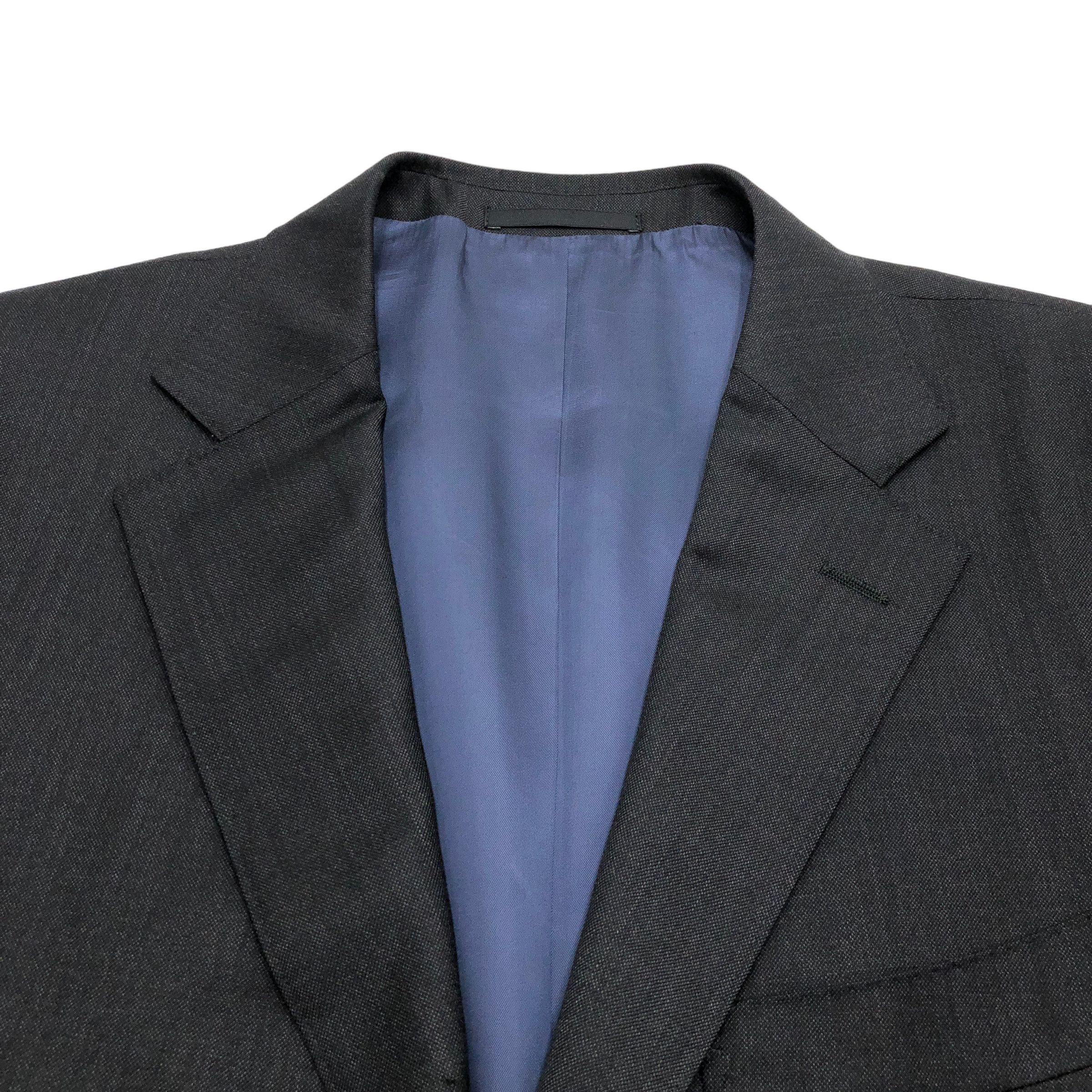 Suitsupply Napoli Single Breasted Wool Blazer Size EU:27; UK:44; US:44R Size 44R - 4 Thumbnail