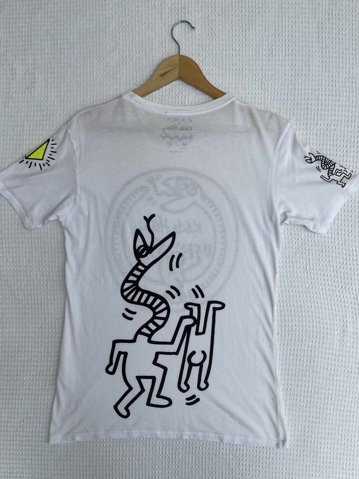 Keith Haring LastDrop🔥Keith Haring x Zara tee Art Streetwear Hype Y2k Tee Size US M / EU 48-50 / 2 - 11 Thumbnail