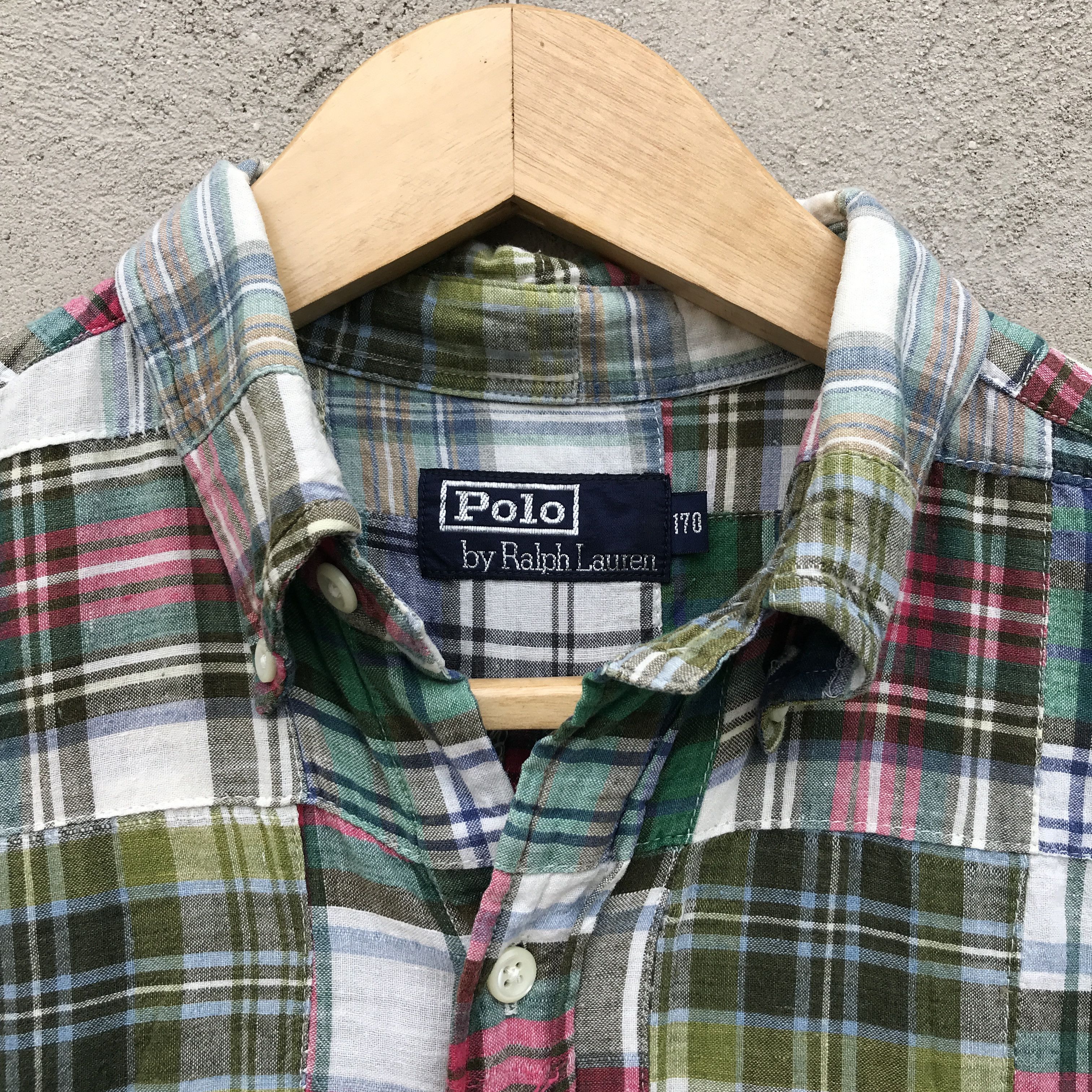 Polo Ralph Lauren Vintage Polo Ralph Lauren patchwork Size US M / EU 48-50 / 2 - 2 Thumbnail