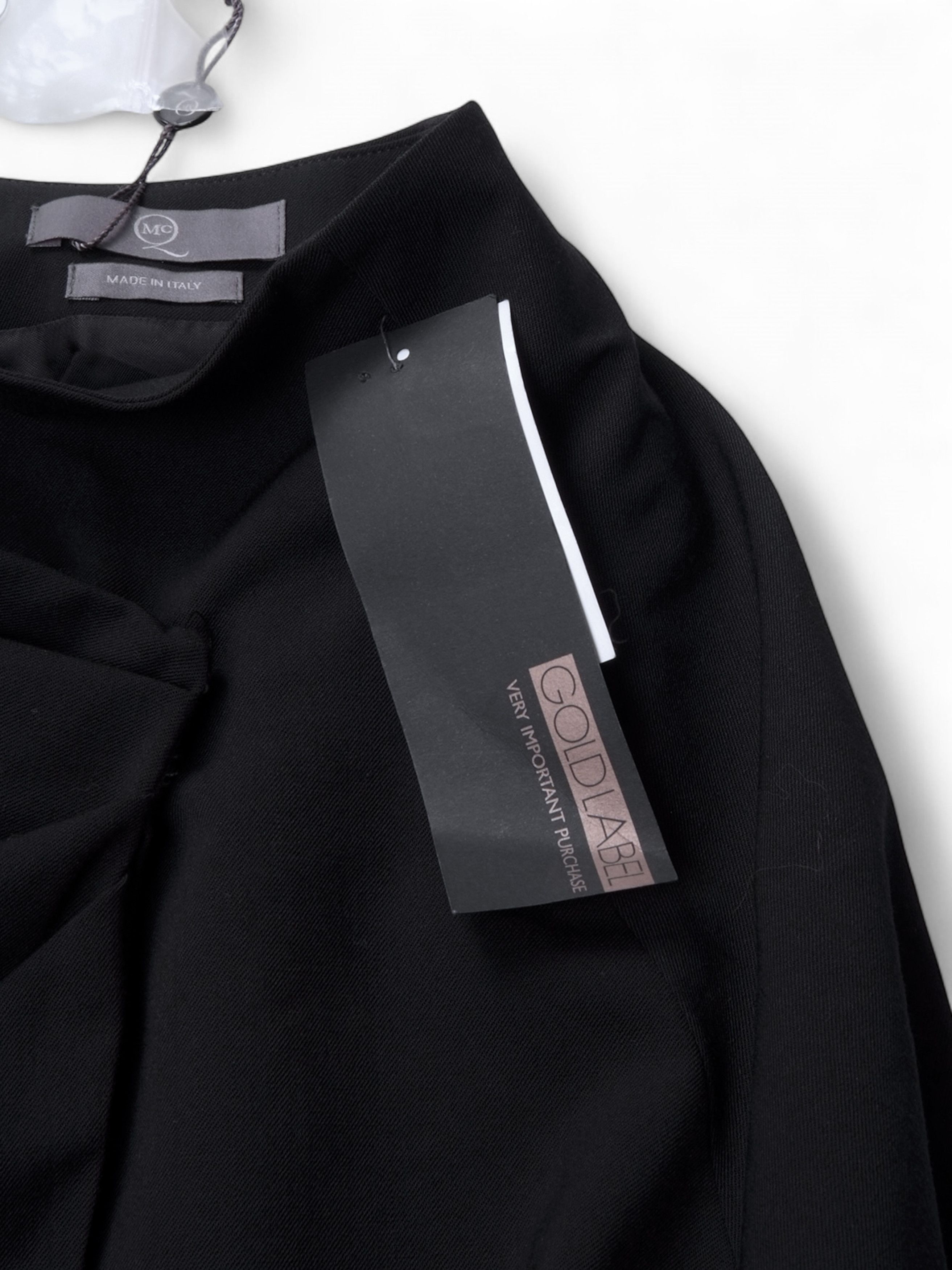 Alexander McQueen Alexander McQueen Asymmetric Black Mini Skirt US2 Size 26" / US 2 / IT 38 - 6 Thumbnail