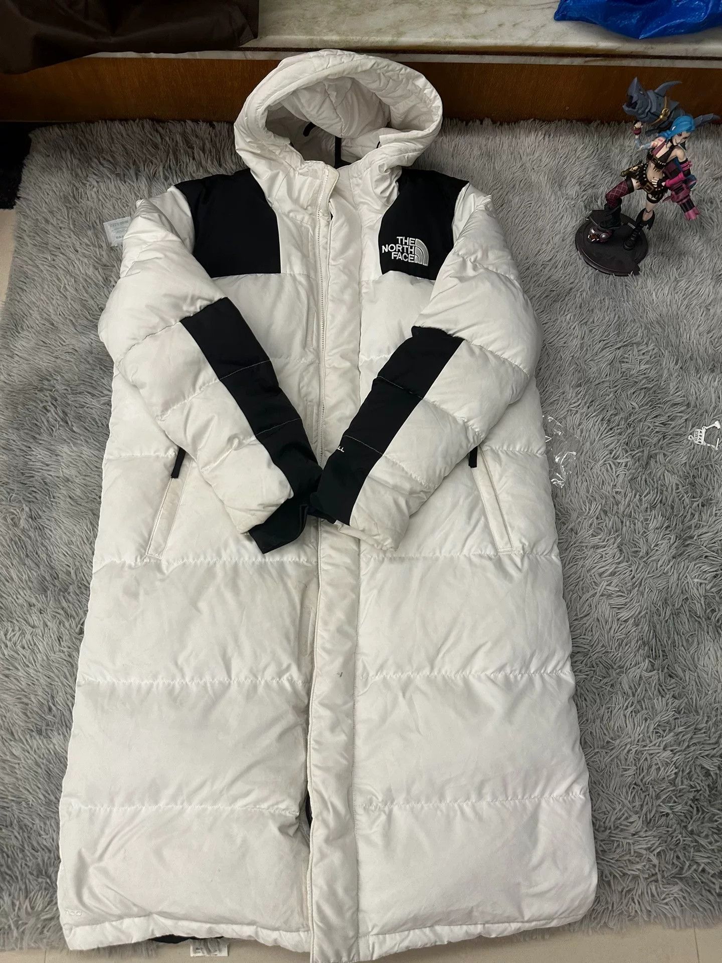 The North Face The North Face Long White Down Jacket Size US XXL / EU 58 / 5 - 1 Thumbnail
