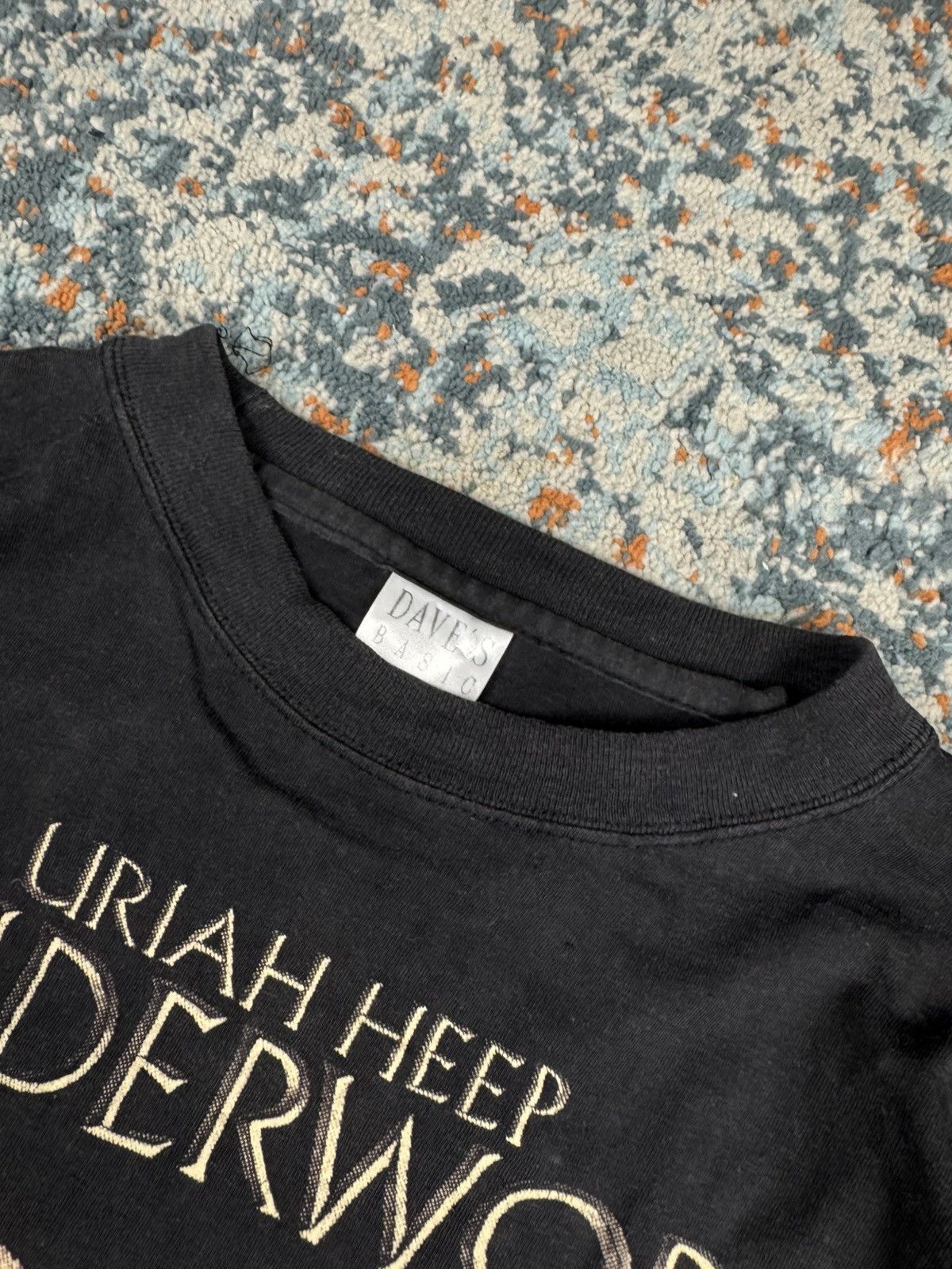 Band Tees Vintage 90s Uriah Heep wonderworld graphic band tee boxy fit Size US L / EU 52-54 / 3 - 8 Thumbnail