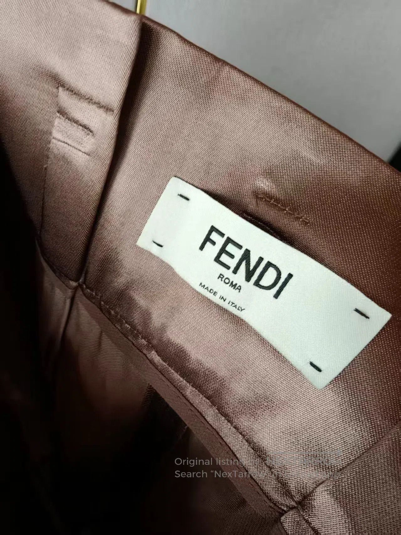 Fendi Fendi Short Authentic Brown. Size 30" / US 8 / IT 44 - 3 Thumbnail