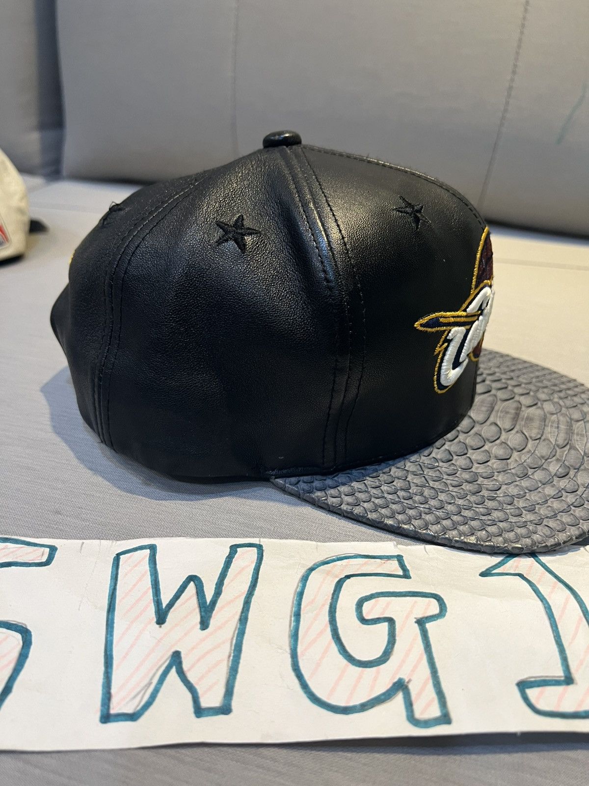 Just Don × Mitchell & Ness Just Don Cleveland Cavaliers Python Snapback – Ultra Rare Size ONE SIZE - 4 Thumbnail