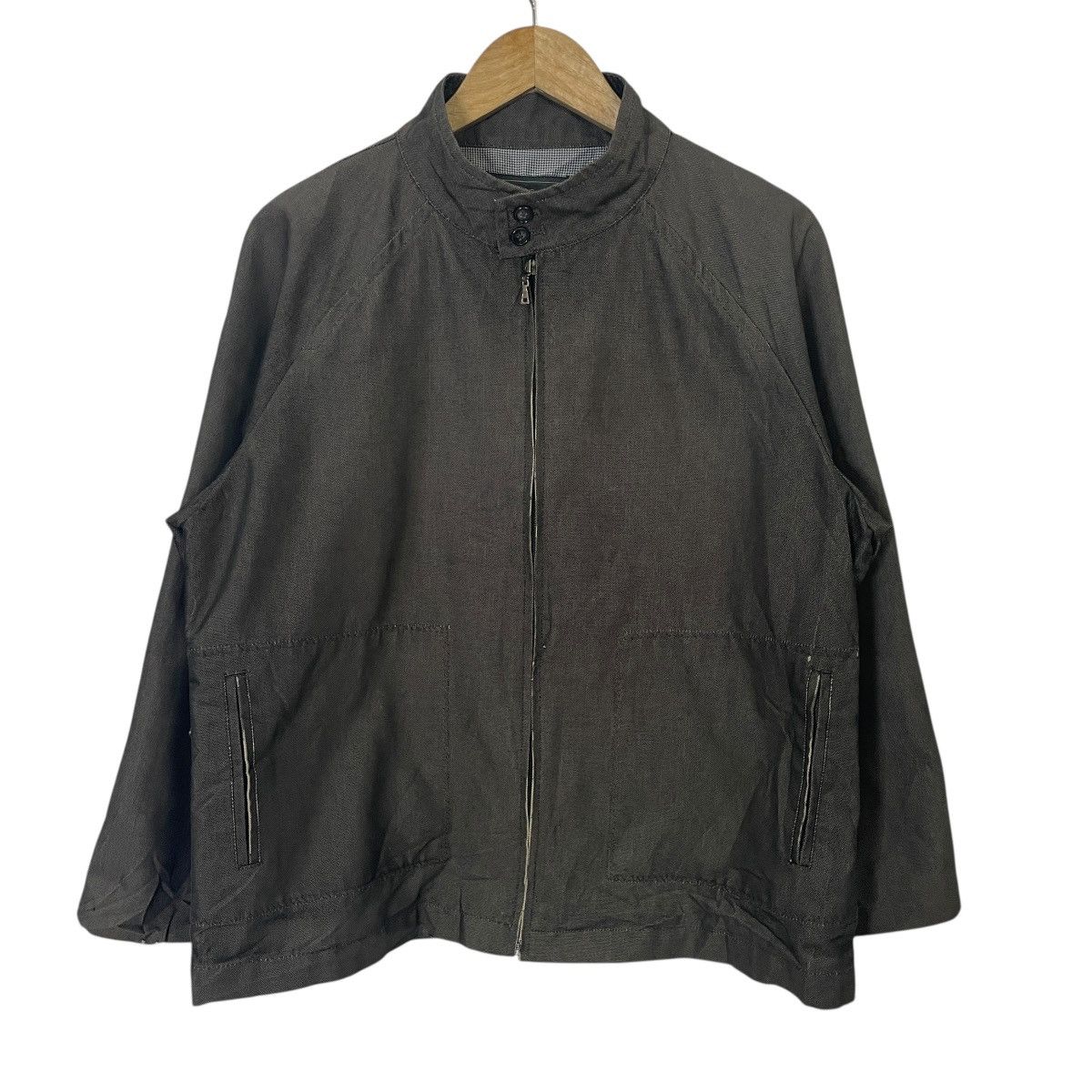 Japanese Brand Vintage Takeo Kikuchi Zipper Ups Jacket Size US L / EU 52-54 / 3 - 1 Thumbnail