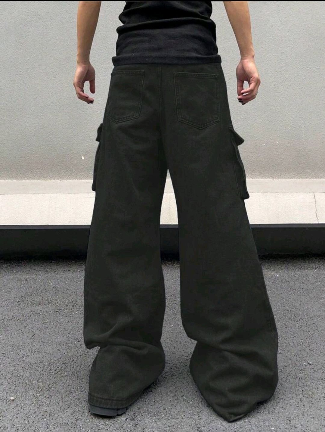 Japanese Brand × Jean Casual Workwear Denim Jeans With Multiple Pockets Size US 35 - 2 Thumbnail