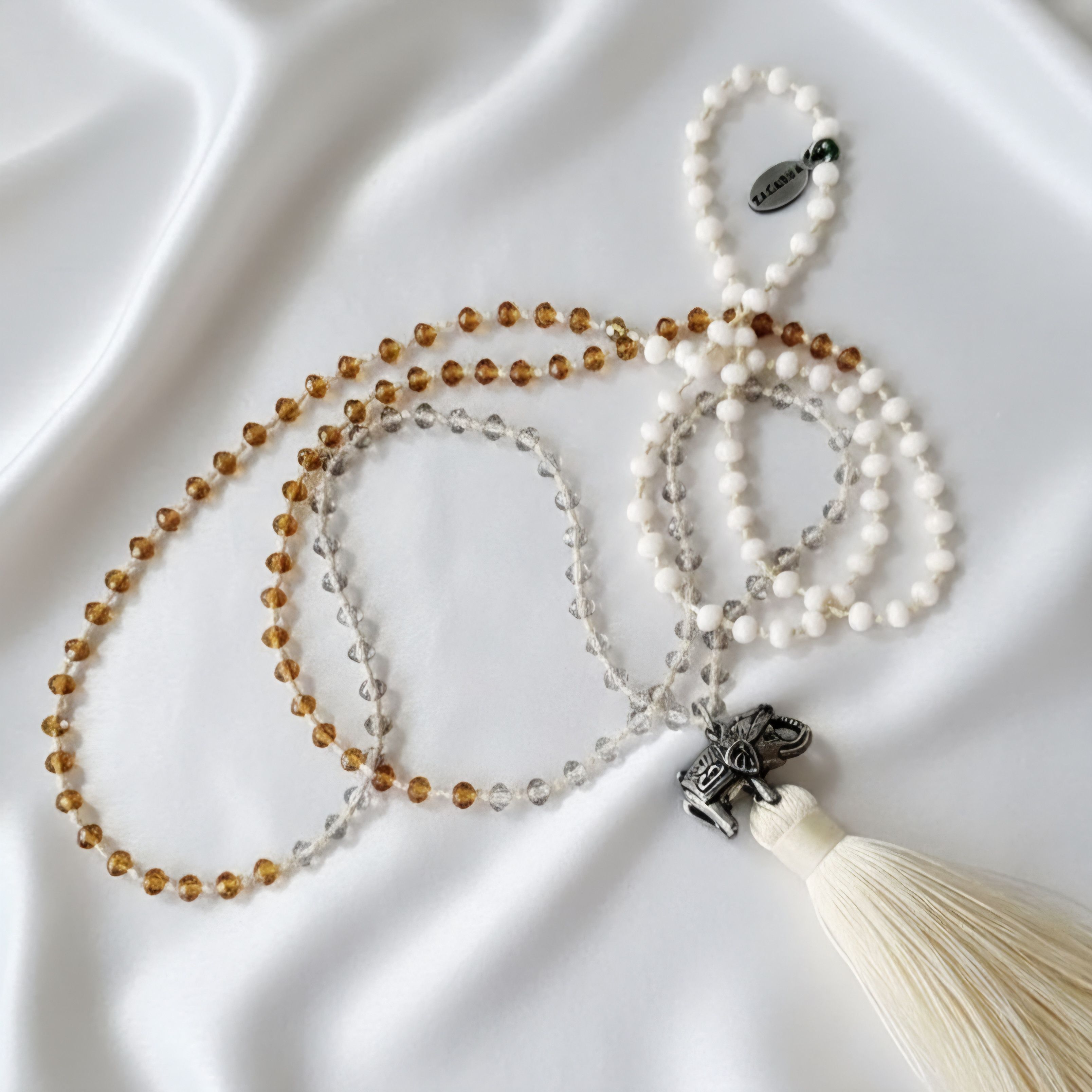 Other Zacasha 38" Tassel Necklace India Elephant Faceted Size ONE SIZE - 6 Thumbnail