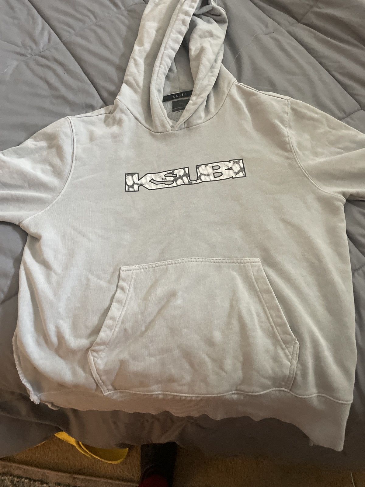 Ksubi Ksubi Grey logo Hoodie Size US S / EU 44-46 / 1 - 1 Thumbnail