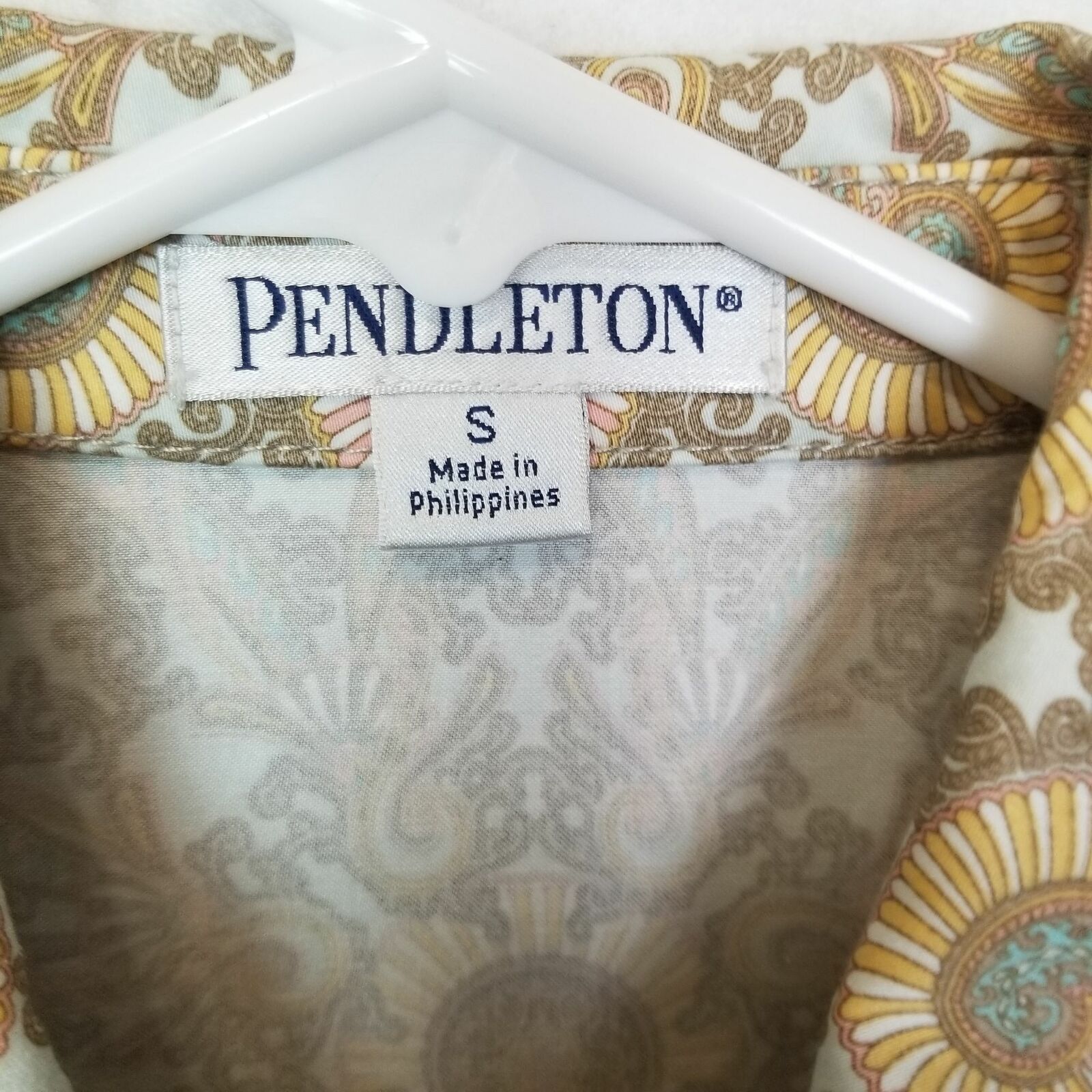 Pendleton Pendleton Womens Full Zip Jacket Geometric Lightweight Artsy Size S / US 4 / IT 40 - 6 Thumbnail