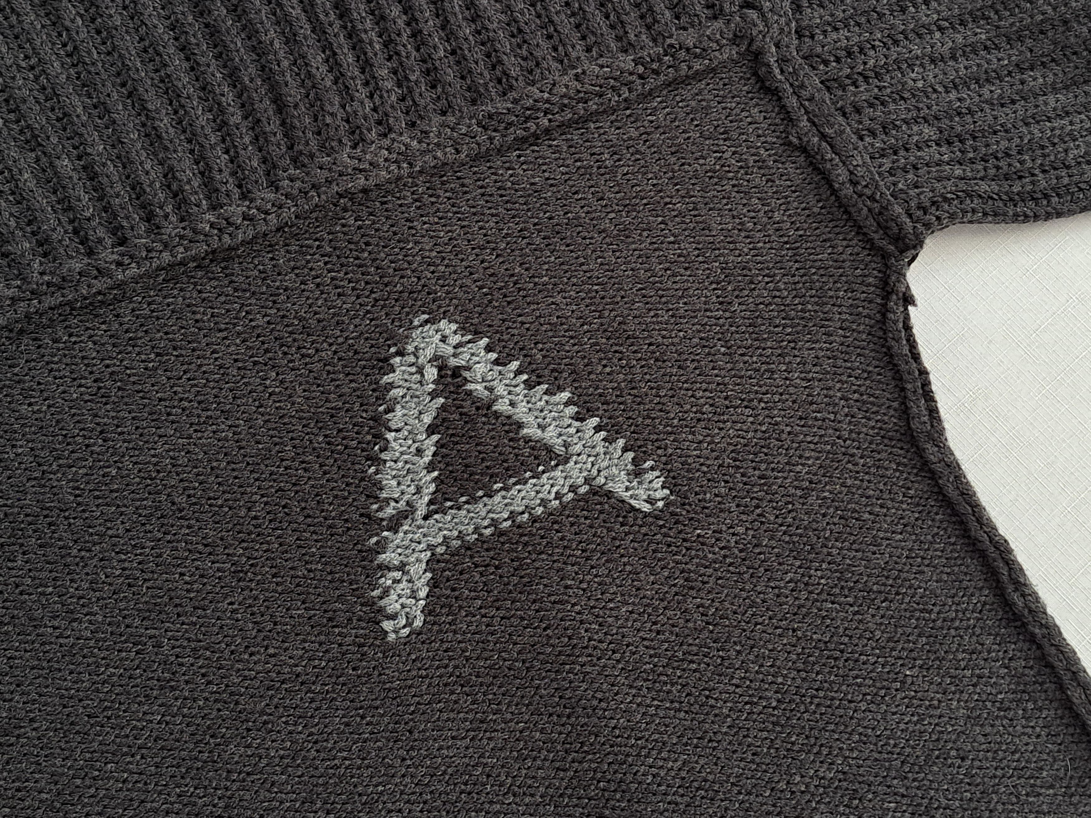 Ambush Design × Japanese Brand AMBUSH gray nobo distressed knit sweater. Size 1 Size US S / EU 44-46 / 1 - 12 Thumbnail