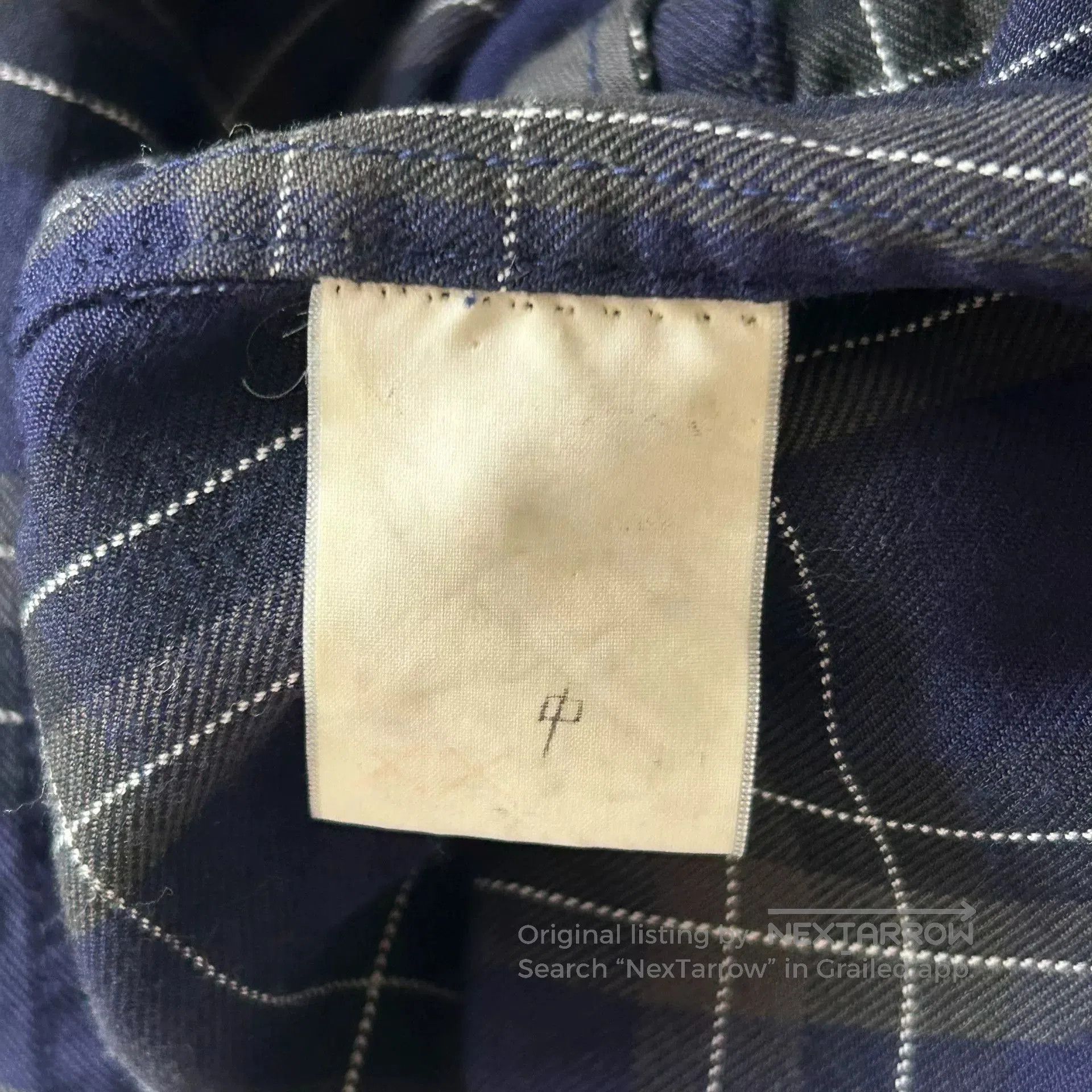 Y's for Men Yohji Yamamoto 90s Plaid Jacket. Size US M / EU 48-50 / 2 - 8 Thumbnail