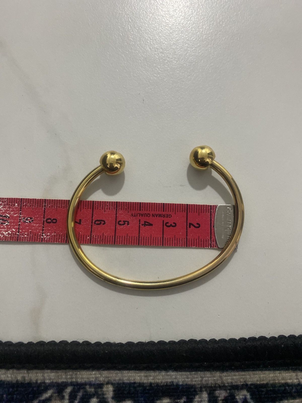 Vintage Vintage UNISEX Hammerred Bracelet Raw Size ONE SIZE - 4 Thumbnail