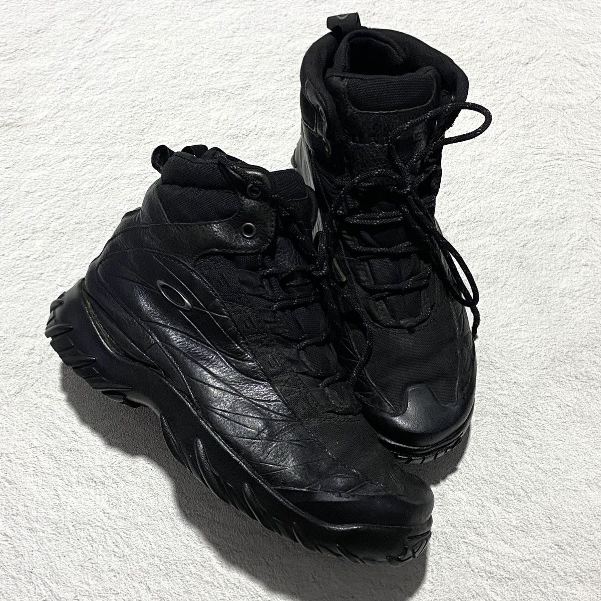 Oakley 2000s Oakley Skull + Bones Sample Hiking Boots | Grailed