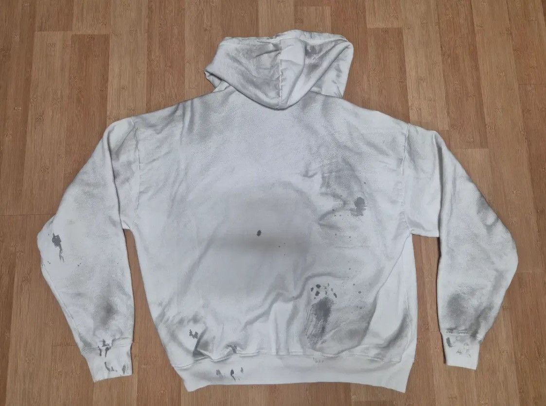 ALEXANDER DIGENOVA Alexander Digenova Dirty White Rubber Band Zip Hoodie Size US S / EU 44-46 / 1 - 5 Thumbnail