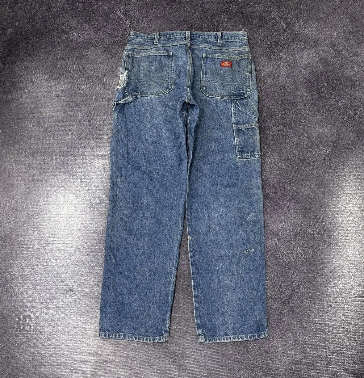 Dickies × Vintage Vintage Dickies Y2K Blue American Denim Work Hype Jeans Size US 36 / EU 52 - 1 Thumbnail