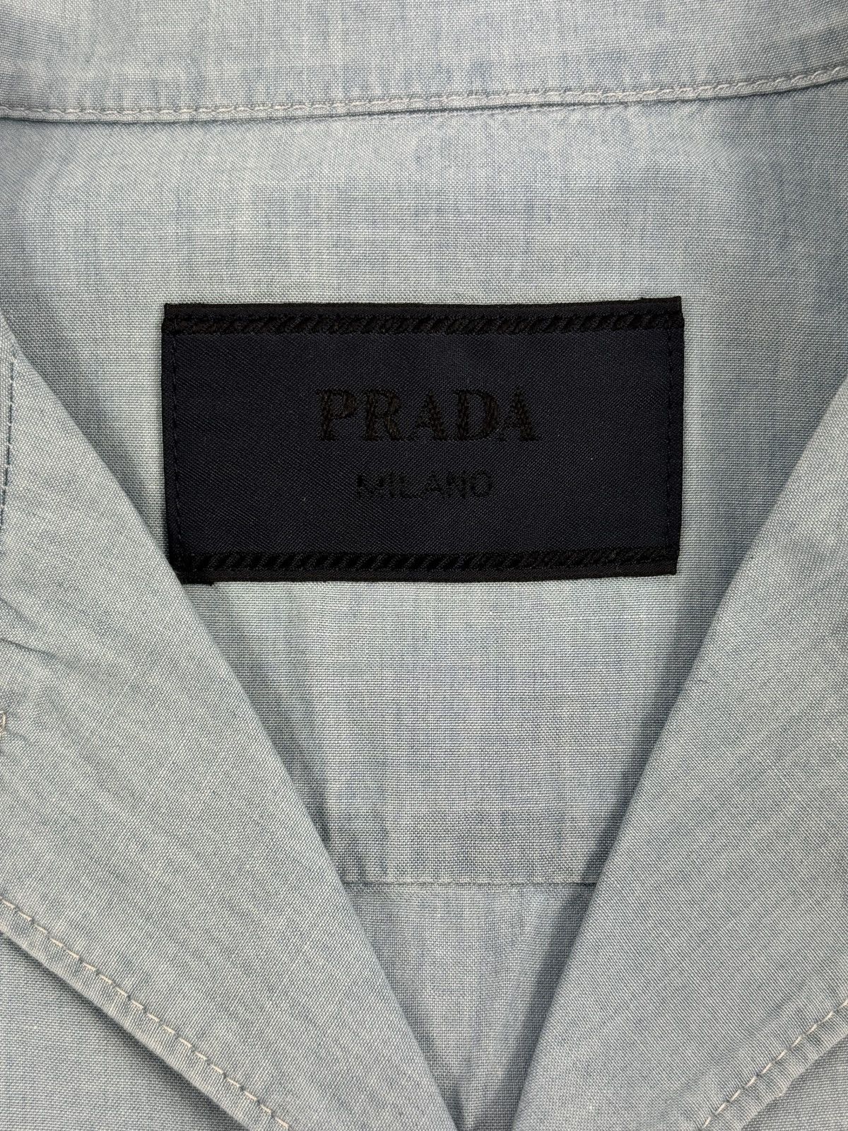 Prada COTTON SHIRT AND SHORT SET Size US L / EU 52-54 / 3 - 4 Thumbnail