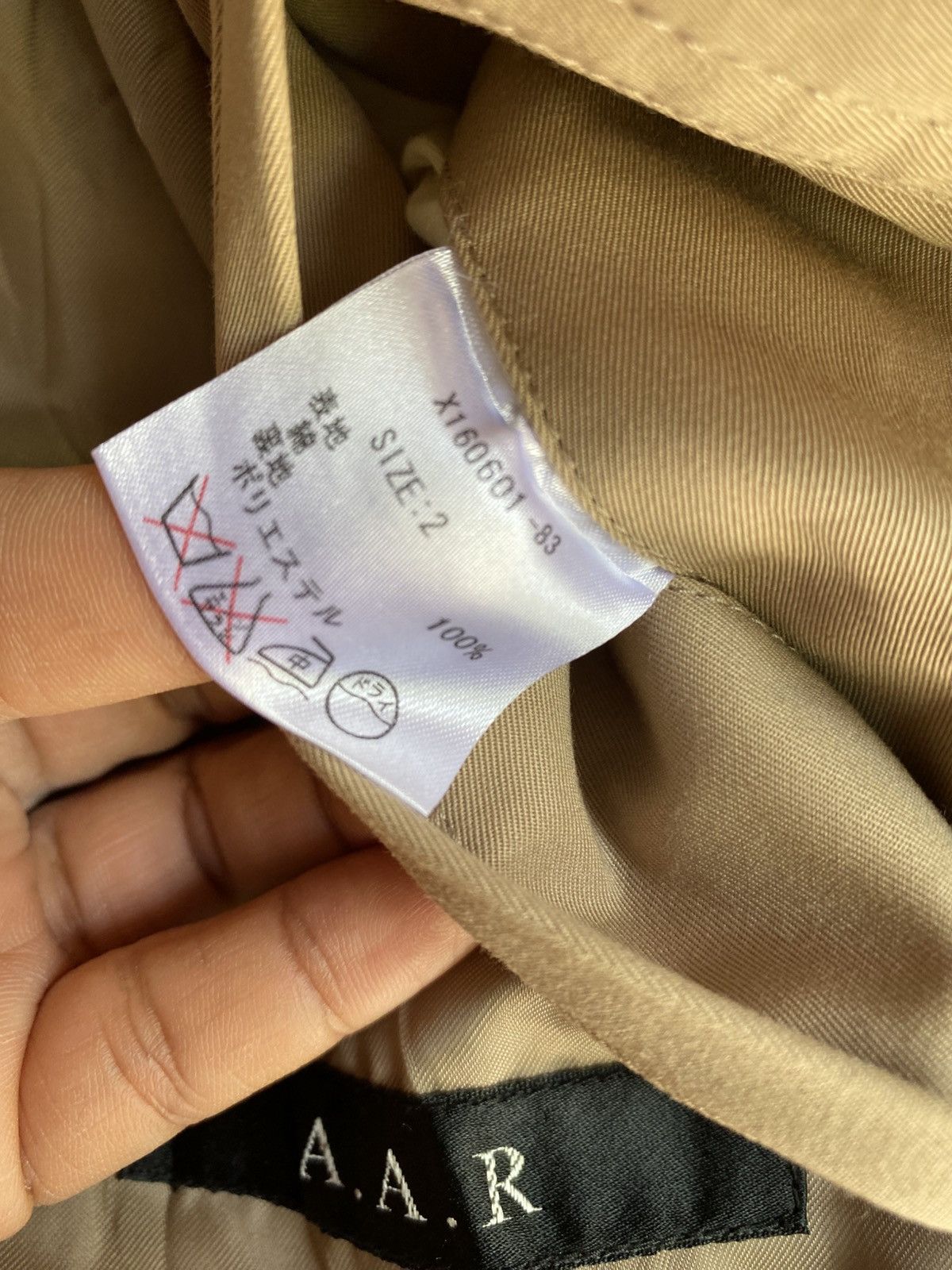 Yohji Yamamoto A.A.R. Yohji Yamamoto coat Size XS / US 0-2 / IT 36-38 - 7 Thumbnail