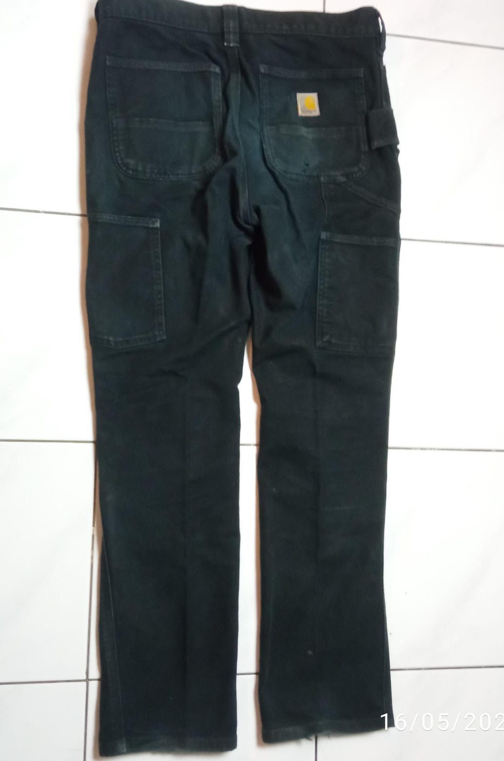 Carhartt Distressed Carpenter Pants Carhartt Straight Fit Size US 30 / EU 46 - 3 Thumbnail