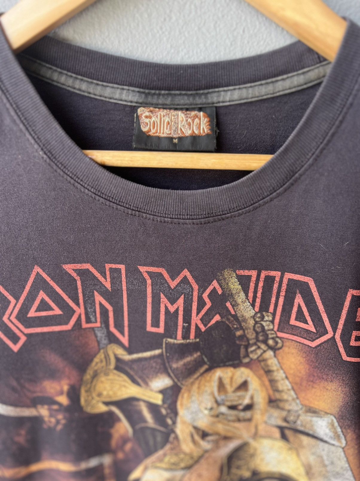 Iron Maiden Vintage band bootleg t shirt Size US M / EU 48-50 / 2 - 5 Thumbnail